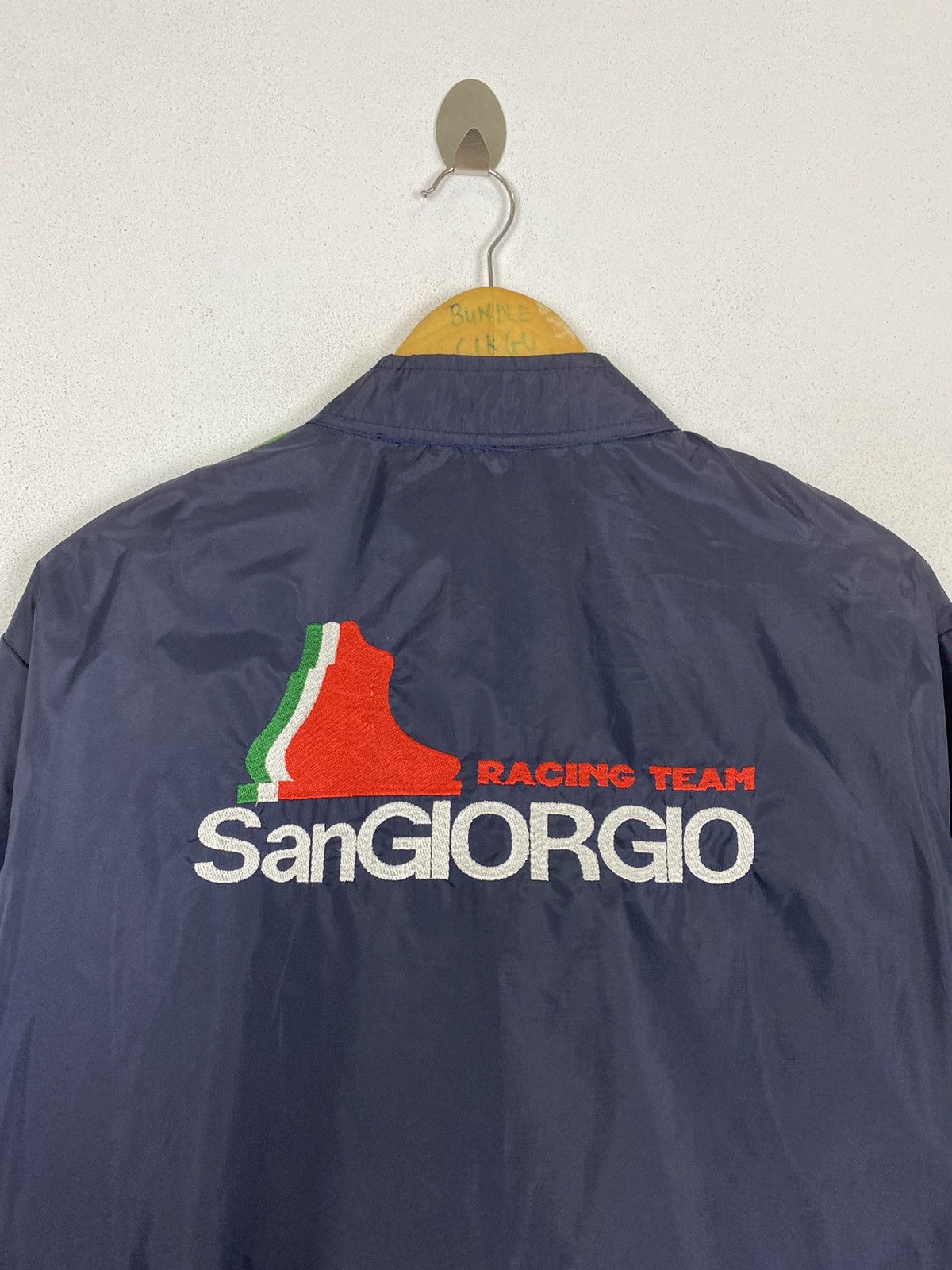 Vintage VINTAGE ESSEDI RACING TEAM SANGIORGIO NYLON JACKET Size US M / EU 48-50 / 2 - 6 Thumbnail