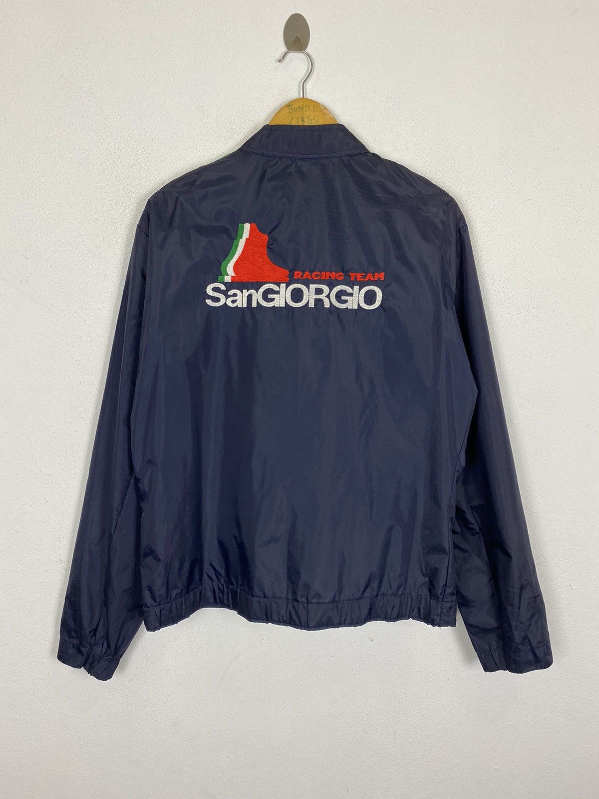 Vintage VINTAGE ESSEDI RACING TEAM SANGIORGIO NYLON JACKET Size US M / EU 48-50 / 2 - 2 Thumbnail