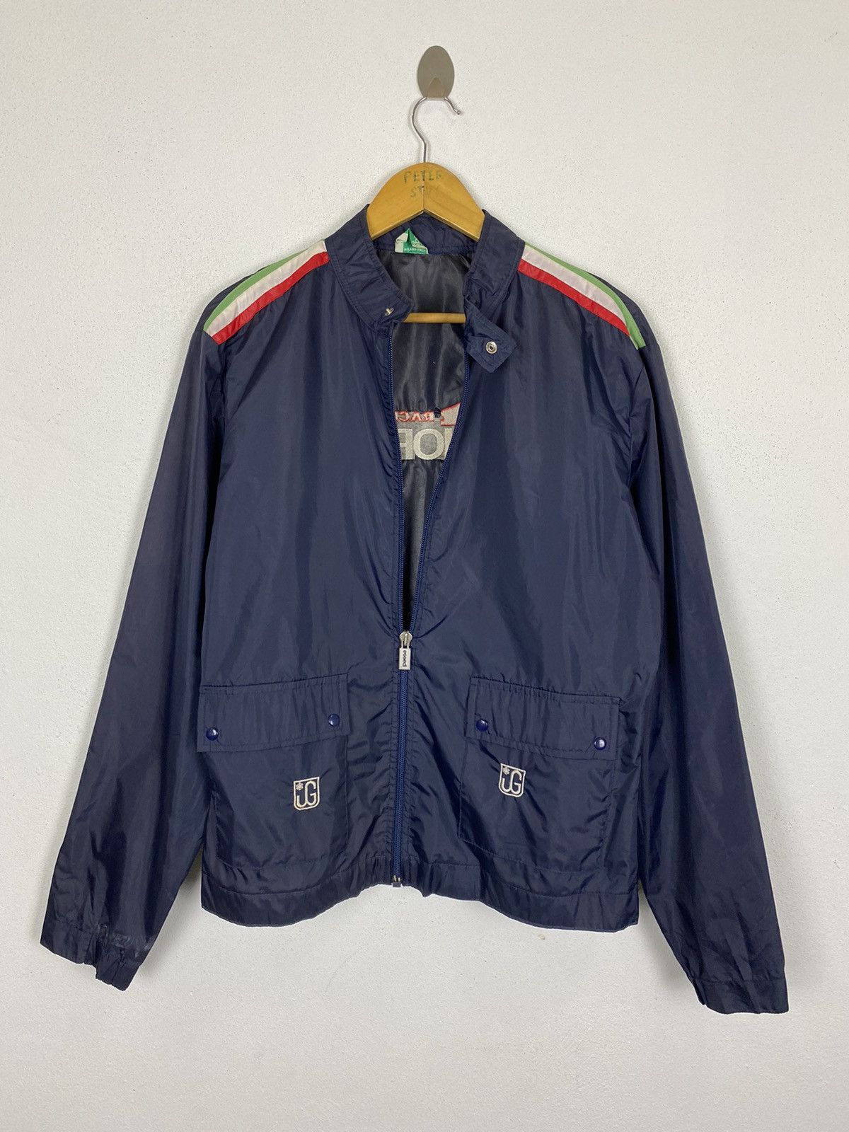 Vintage VINTAGE ESSEDI RACING TEAM SANGIORGIO NYLON JACKET Size US M / EU 48-50 / 2 - 4 Thumbnail