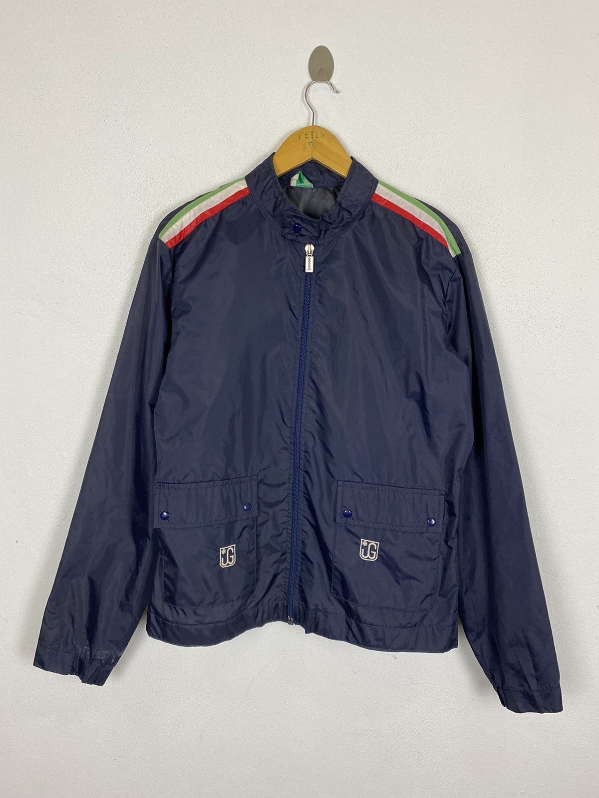 Vintage VINTAGE ESSEDI RACING TEAM SANGIORGIO NYLON JACKET Size US M / EU 48-50 / 2 - 3 Thumbnail