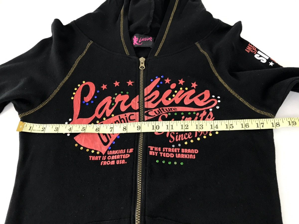 Japanese Brand Larkins Graphic Culture Sweatshirt Hoodie Size US S / EU 44-46 / 1 - 11 Thumbnail