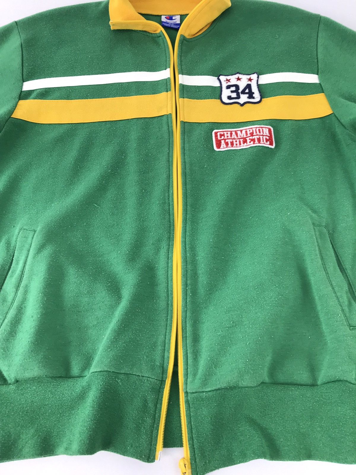 Champion × Vintage Vintage Sweater Champion Athletic Zipper Double Pocket Size US M / EU 48-50 / 2 - 5 Thumbnail