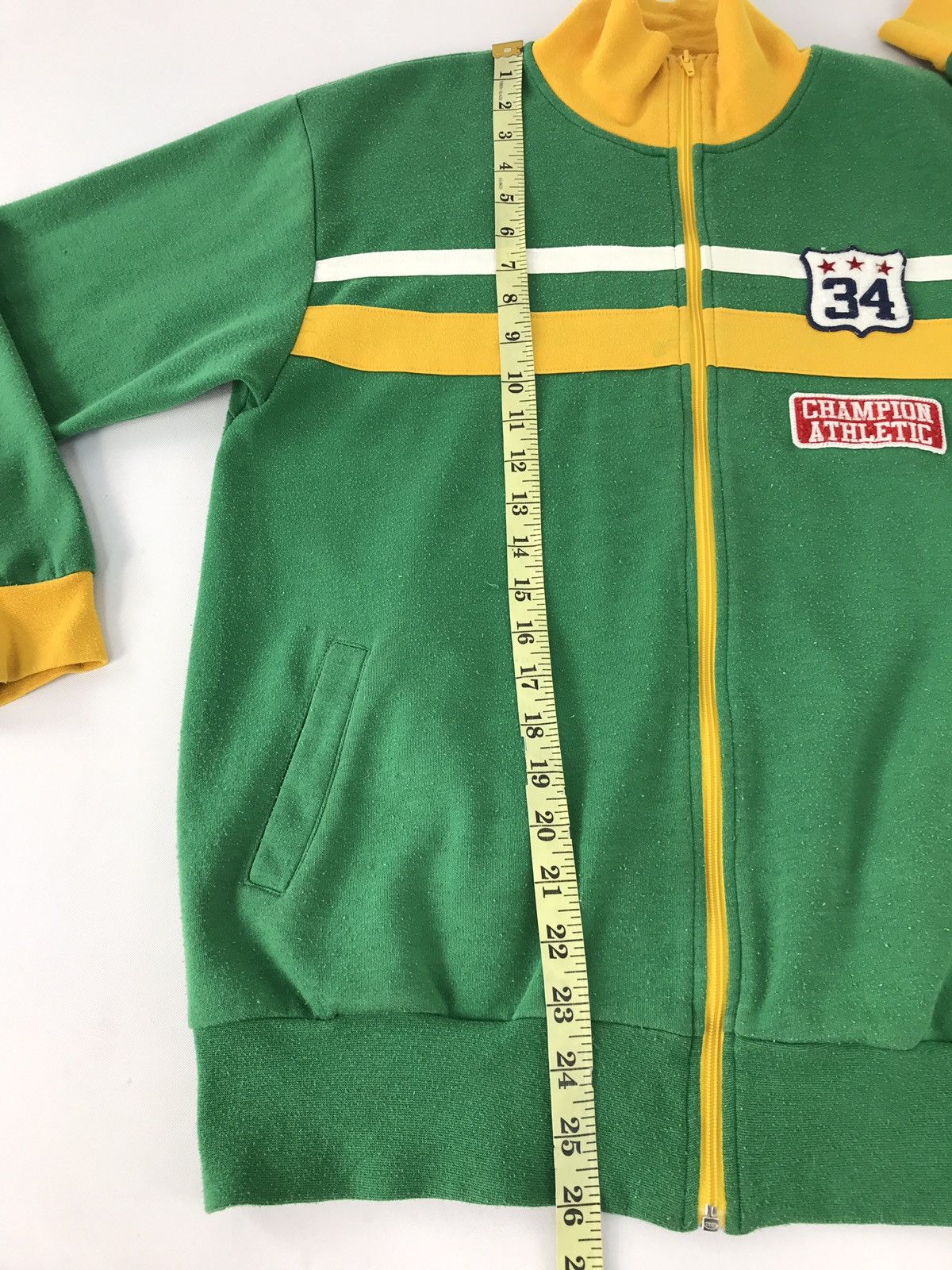 Champion × Vintage Vintage Sweater Champion Athletic Zipper Double Pocket Size US M / EU 48-50 / 2 - 13 Thumbnail