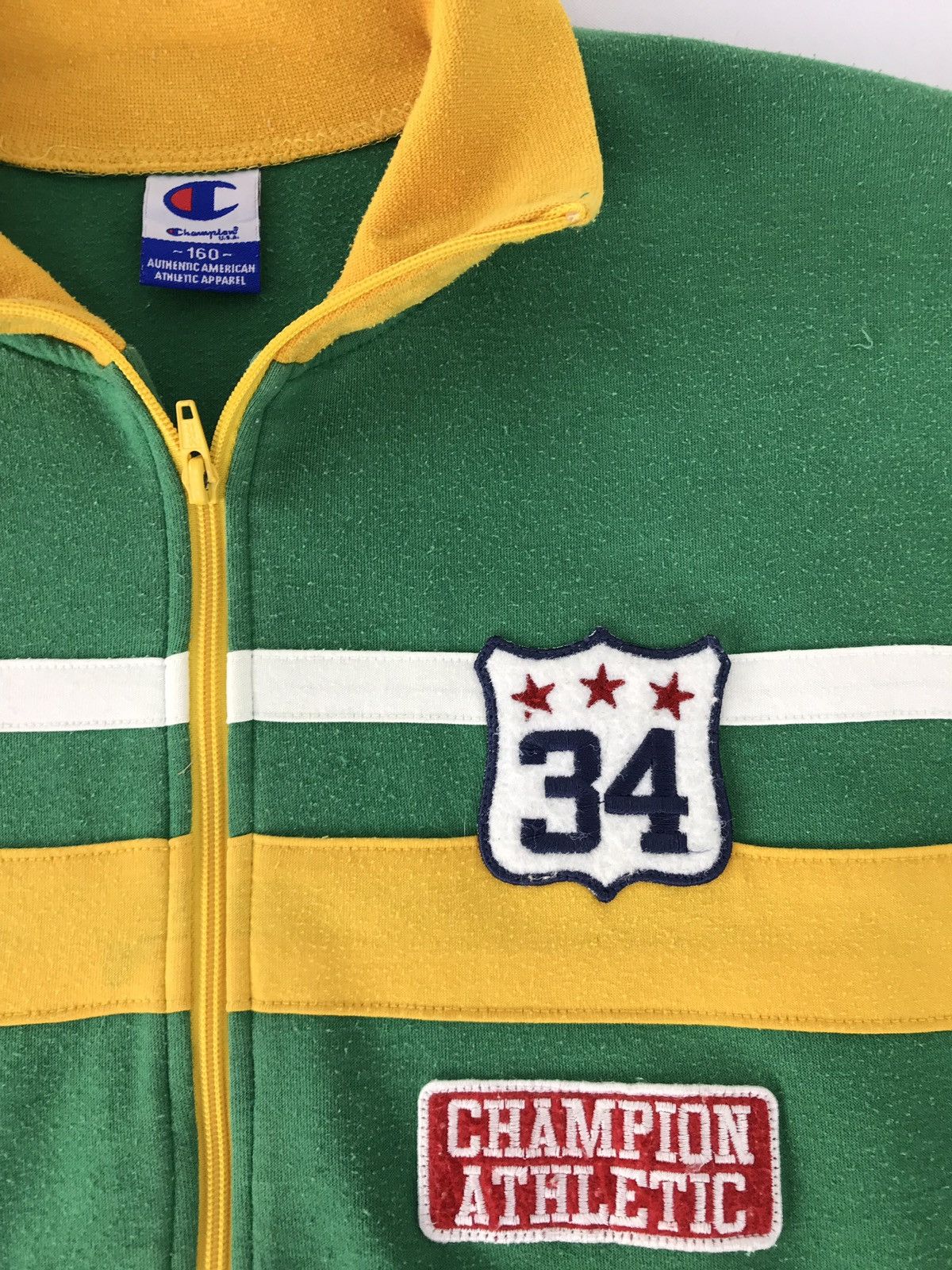 Champion × Vintage Vintage Sweater Champion Athletic Zipper Double Pocket Size US M / EU 48-50 / 2 - 4 Thumbnail