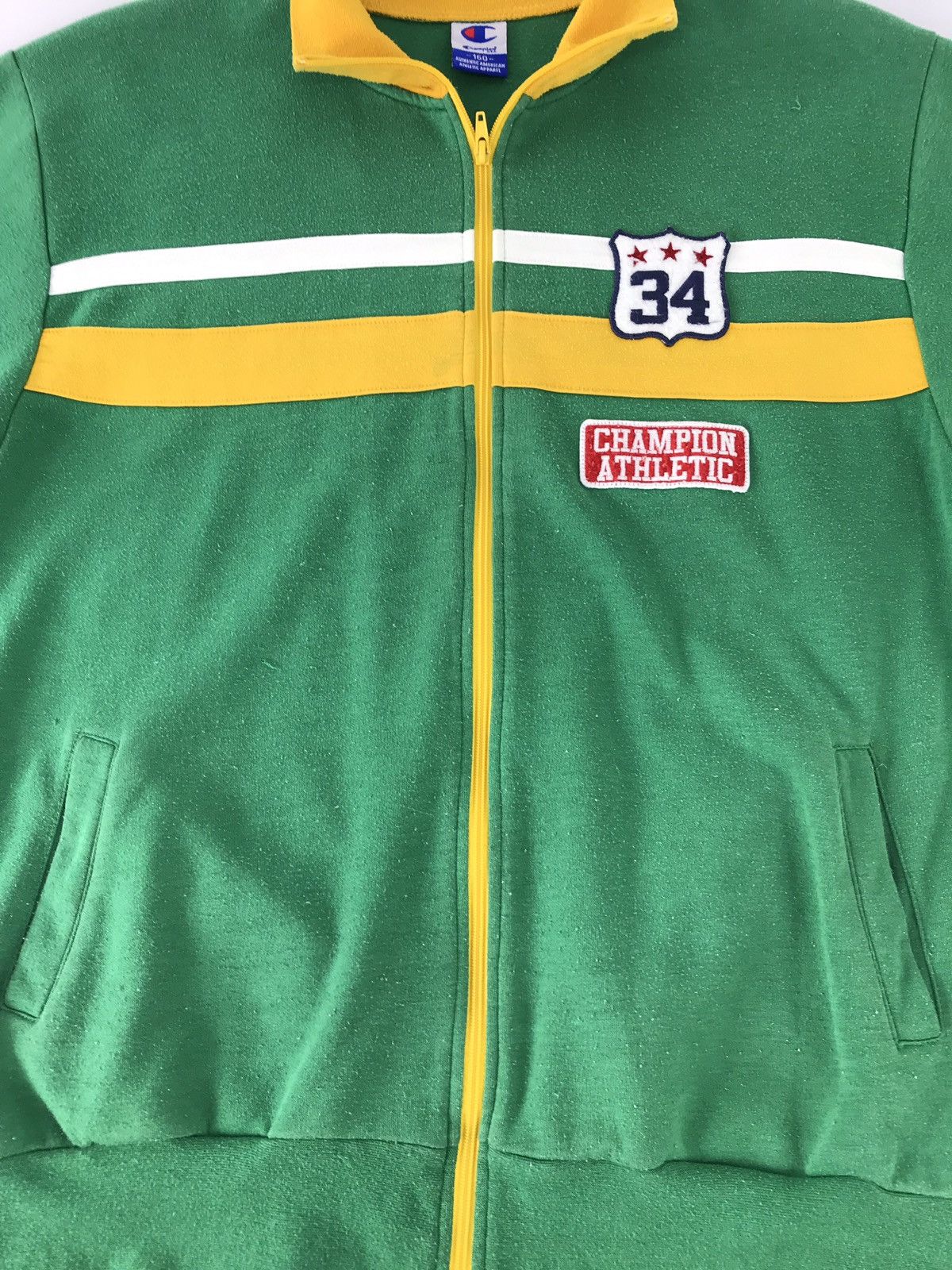 Champion × Vintage Vintage Sweater Champion Athletic Zipper Double Pocket Size US M / EU 48-50 / 2 - 3 Thumbnail
