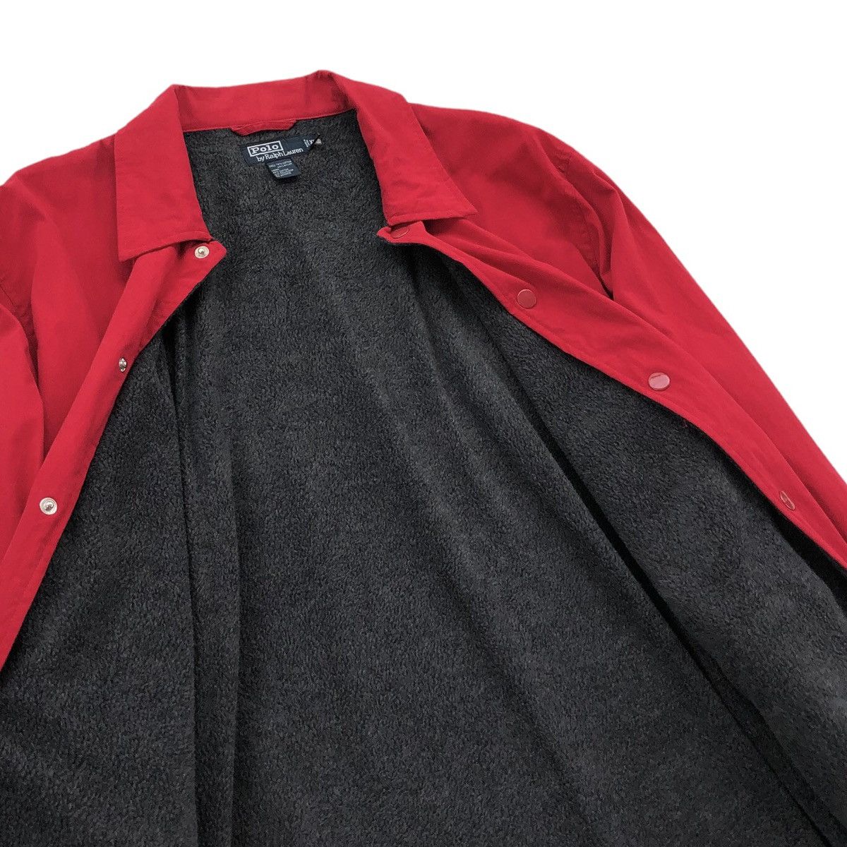 Polo Ralph Lauren 🔥Vintage Polo by Ralph Lauren Mens Lined Fleece Jacket Size US XL / EU 56 / 4 - 4 Thumbnail