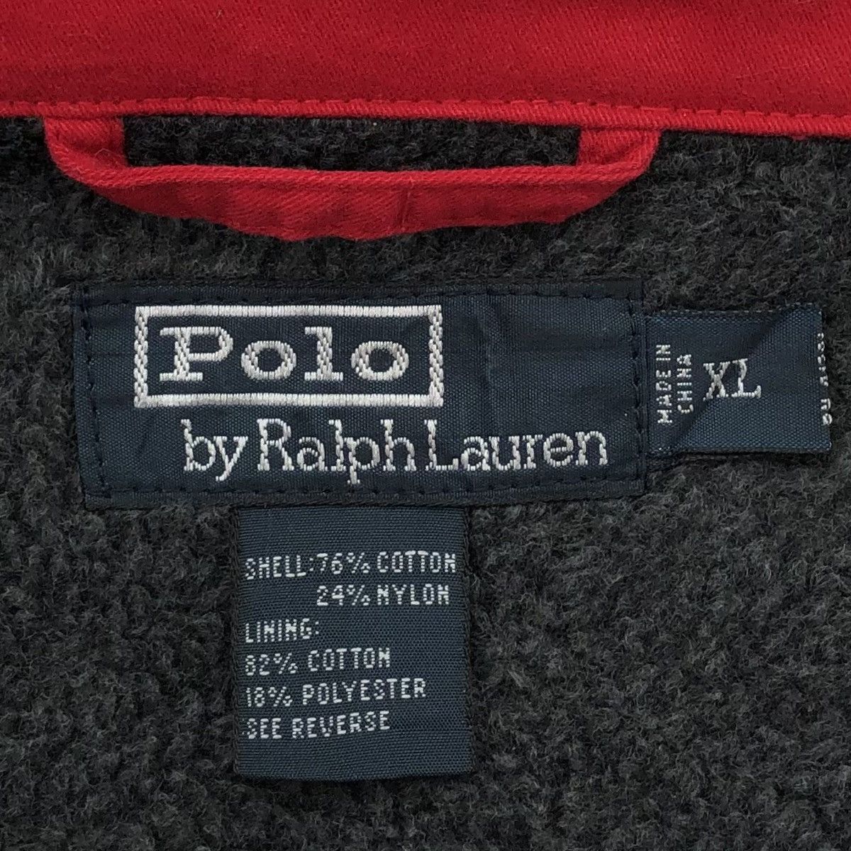 Polo Ralph Lauren 🔥Vintage Polo by Ralph Lauren Mens Lined Fleece Jacket Size US XL / EU 56 / 4 - 17 Thumbnail