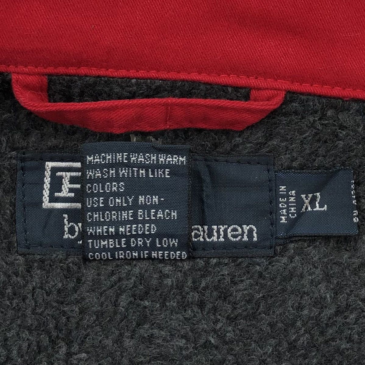 Polo Ralph Lauren 🔥Vintage Polo by Ralph Lauren Mens Lined Fleece Jacket Size US XL / EU 56 / 4 - 18 Thumbnail