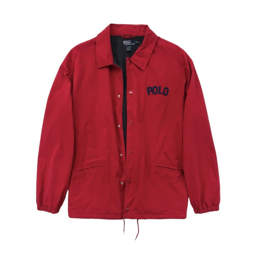 Polo Ralph Lauren 🔥Vintage Polo by Ralph Lauren Mens Lined Fleece Jacket Size US XL / EU 56 / 4 - 5 Thumbnail