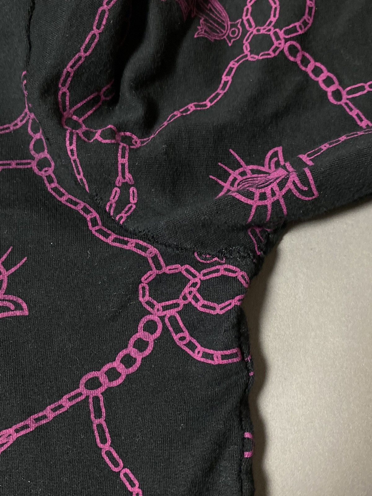 Ed Hardy Christian Audigier vintage black hoodie