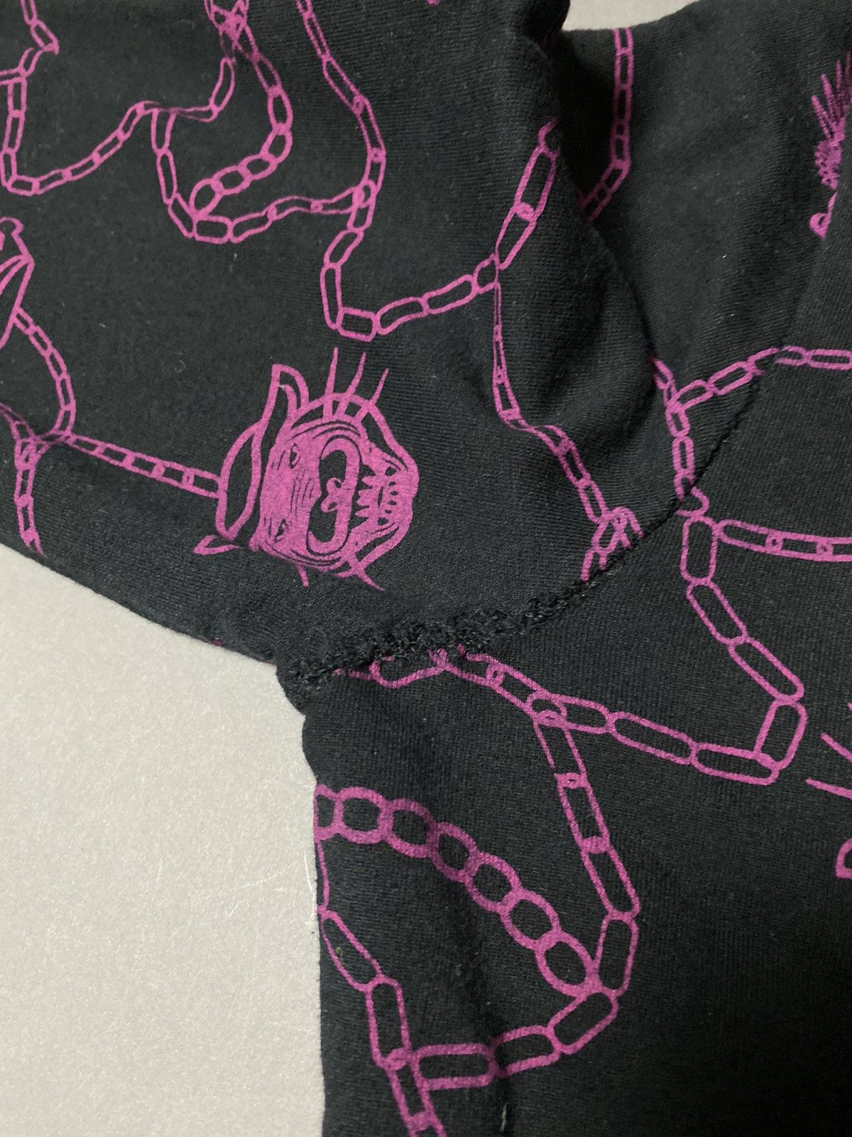 Ed Hardy Christian Audigier vintage black hoodie