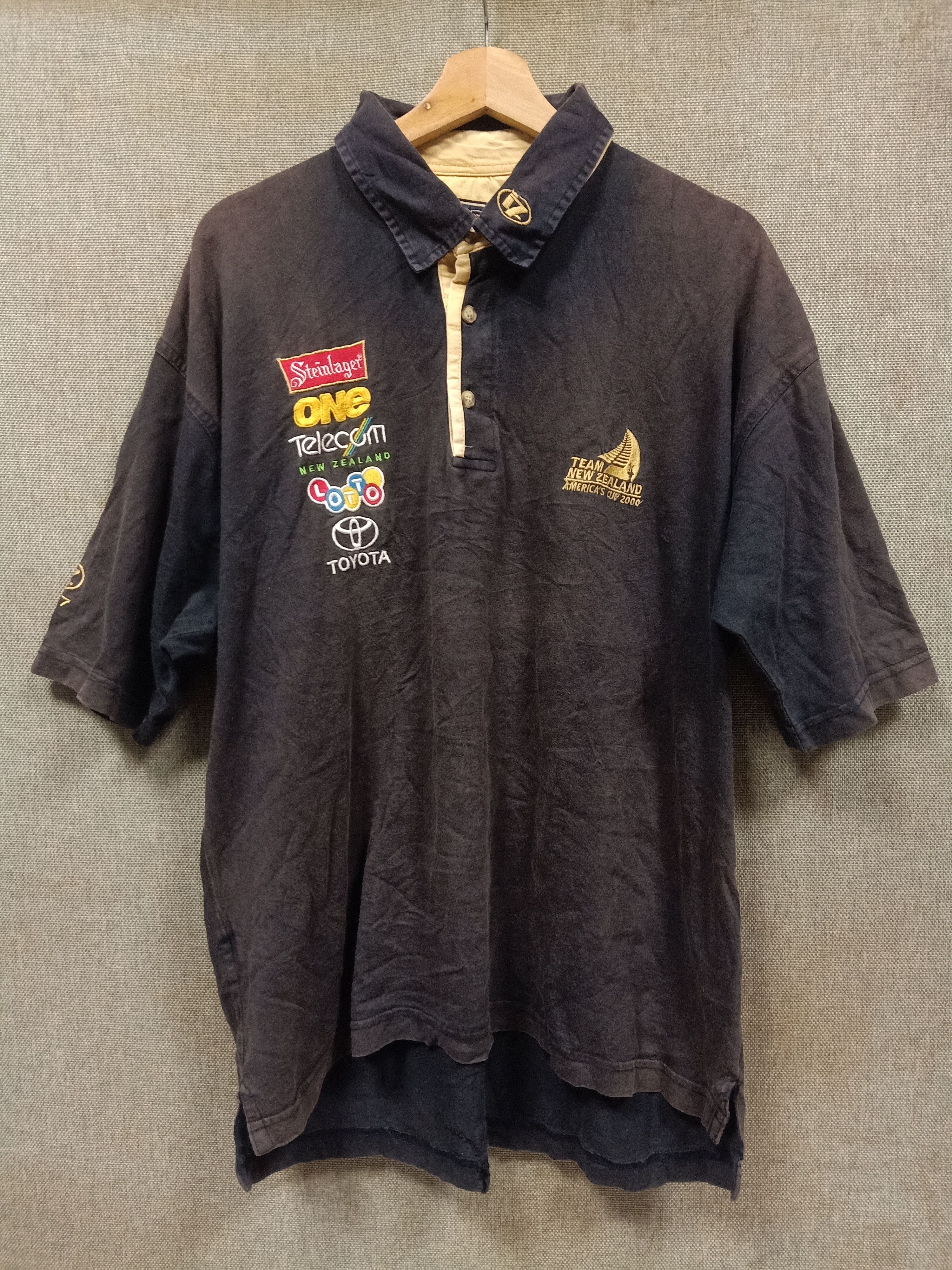 Sports Specialties × Vintage Vintage polo shirt team new zealand america's cup Size US XL / EU 56 / 4 - 1 Thumbnail
