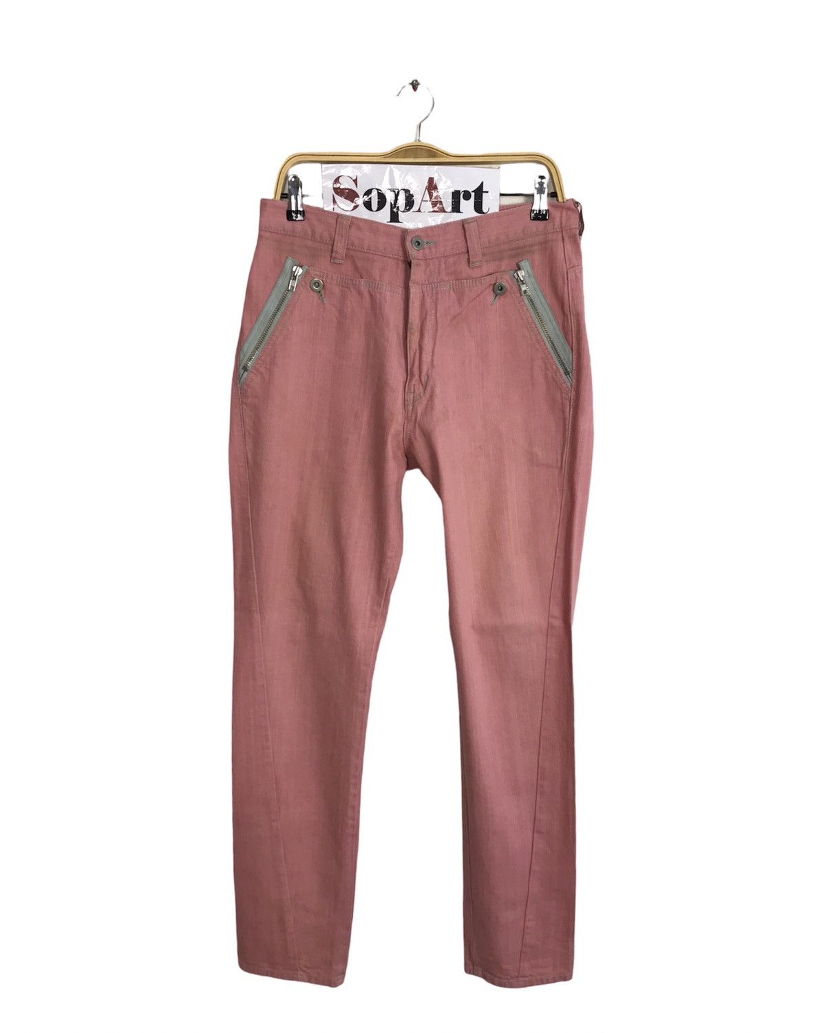 Japanese Brand Vintage Japanese Brand Jeans Colour Zipper Design Size US 32 / EU 48 - 1 Thumbnail