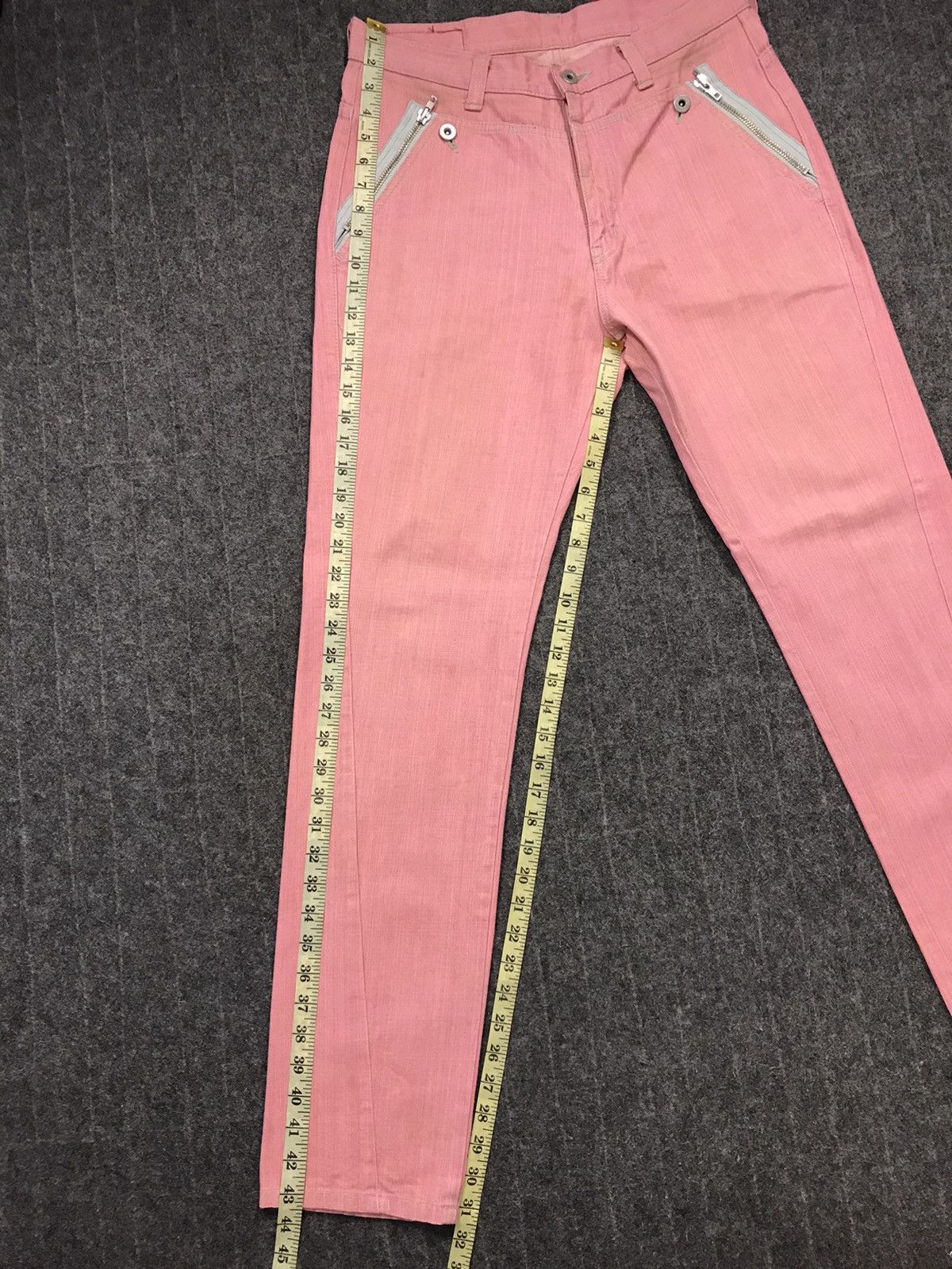 Japanese Brand Vintage Japanese Brand Jeans Colour Zipper Design Size US 32 / EU 48 - 17 Thumbnail