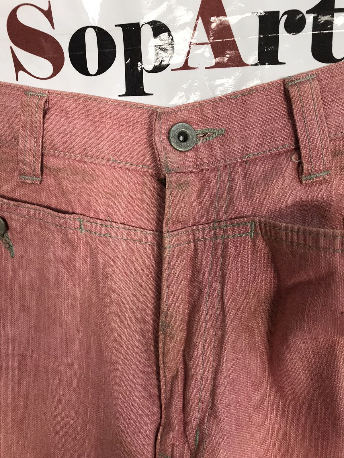 Japanese Brand Vintage Japanese Brand Jeans Colour Zipper Design Size US 32 / EU 48 - 7 Thumbnail