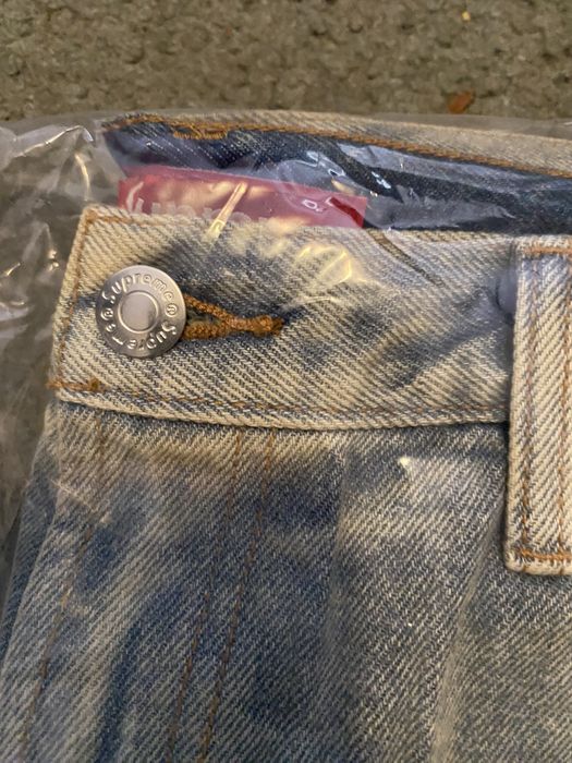 SUPREME X Rigid Slim Jeans Indigo FW22 Collection SIZE 38 waist