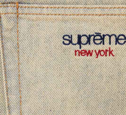Supreme Supreme Baggy Jean SS22 Dirty Indigo 38 Size US 38 / EU 54 - 4 Thumbnail