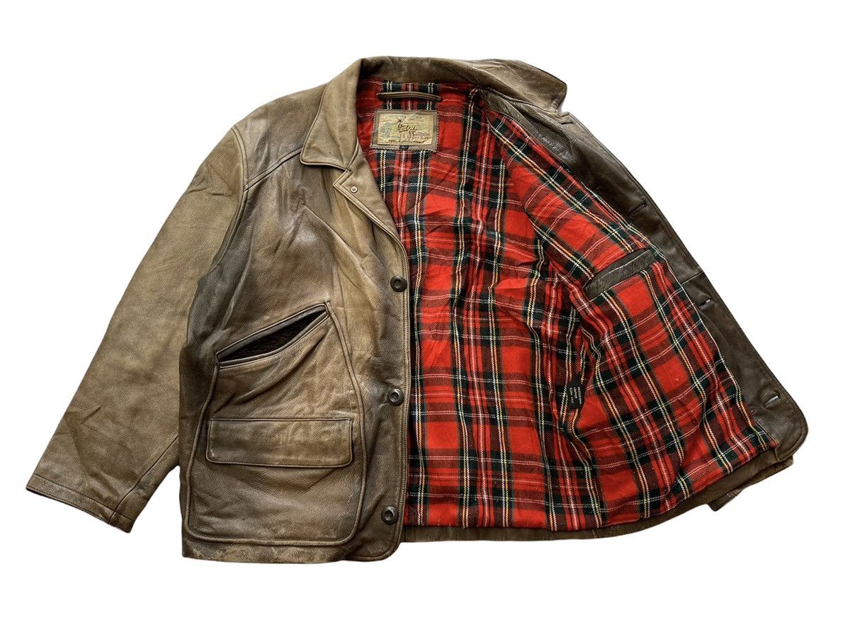 Chevignon Vintage Chevignon Sports Tog Leather Jacket Size US L / EU 52-54 / 3 - 7 Thumbnail