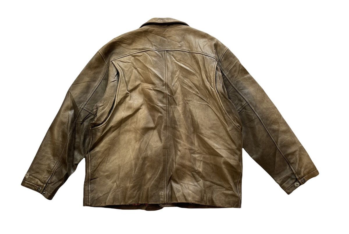 Chevignon Vintage Chevignon Sports Tog Leather Jacket Size US L / EU 52-54 / 3 - 10 Thumbnail