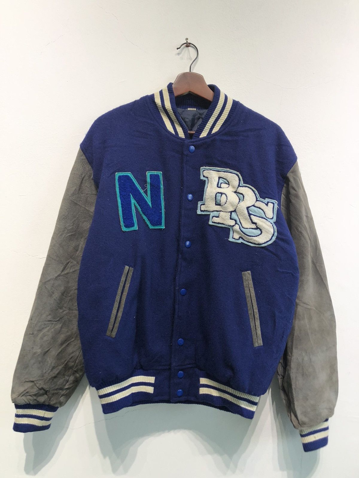 Vintage Bear Racing Kart Team Varsity Jacket Size US L / EU 52-54 / 3 - 2 Thumbnail