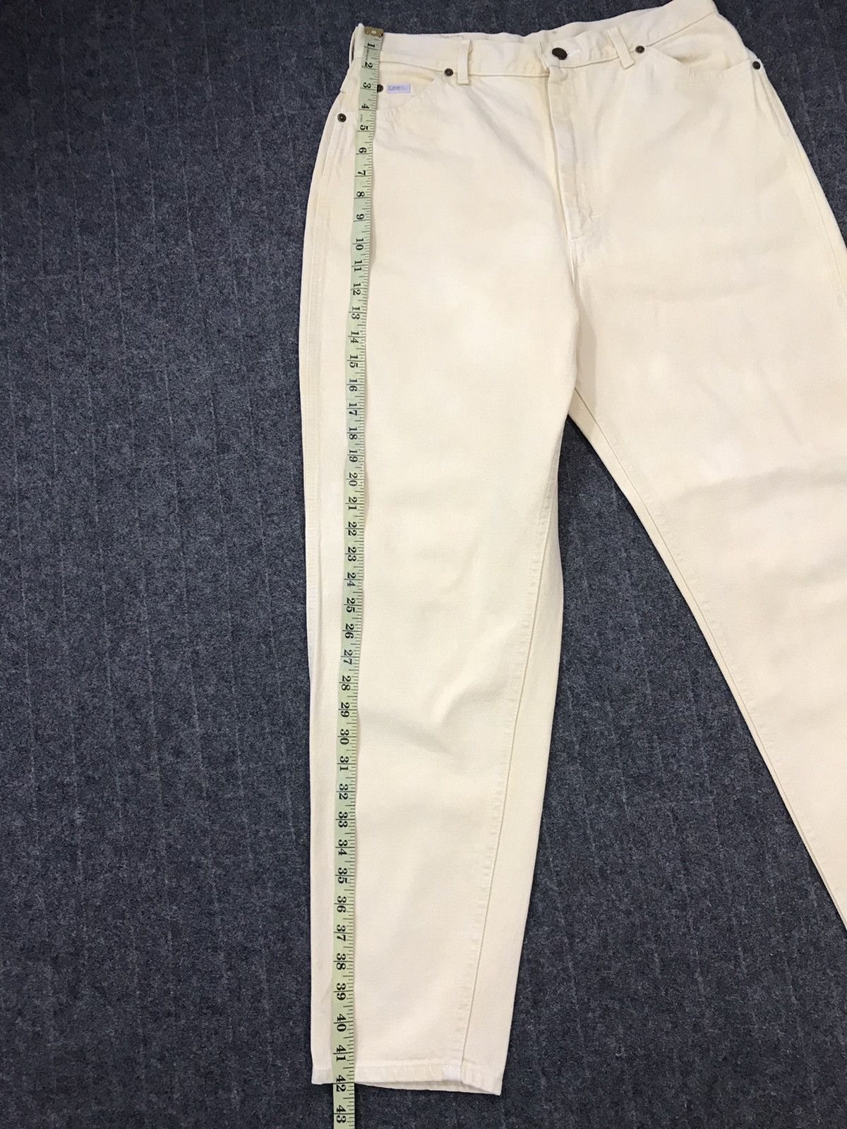 Lee × Vintage Vintage Lee Riders Jeans Colour Yellow Style Size US 31 - 20 Thumbnail