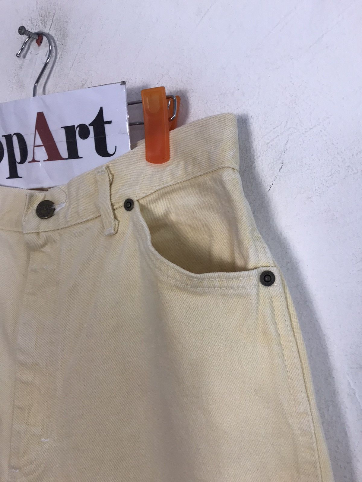 Lee × Vintage Vintage Lee Riders Jeans Colour Yellow Style Size US 31 - 5 Thumbnail