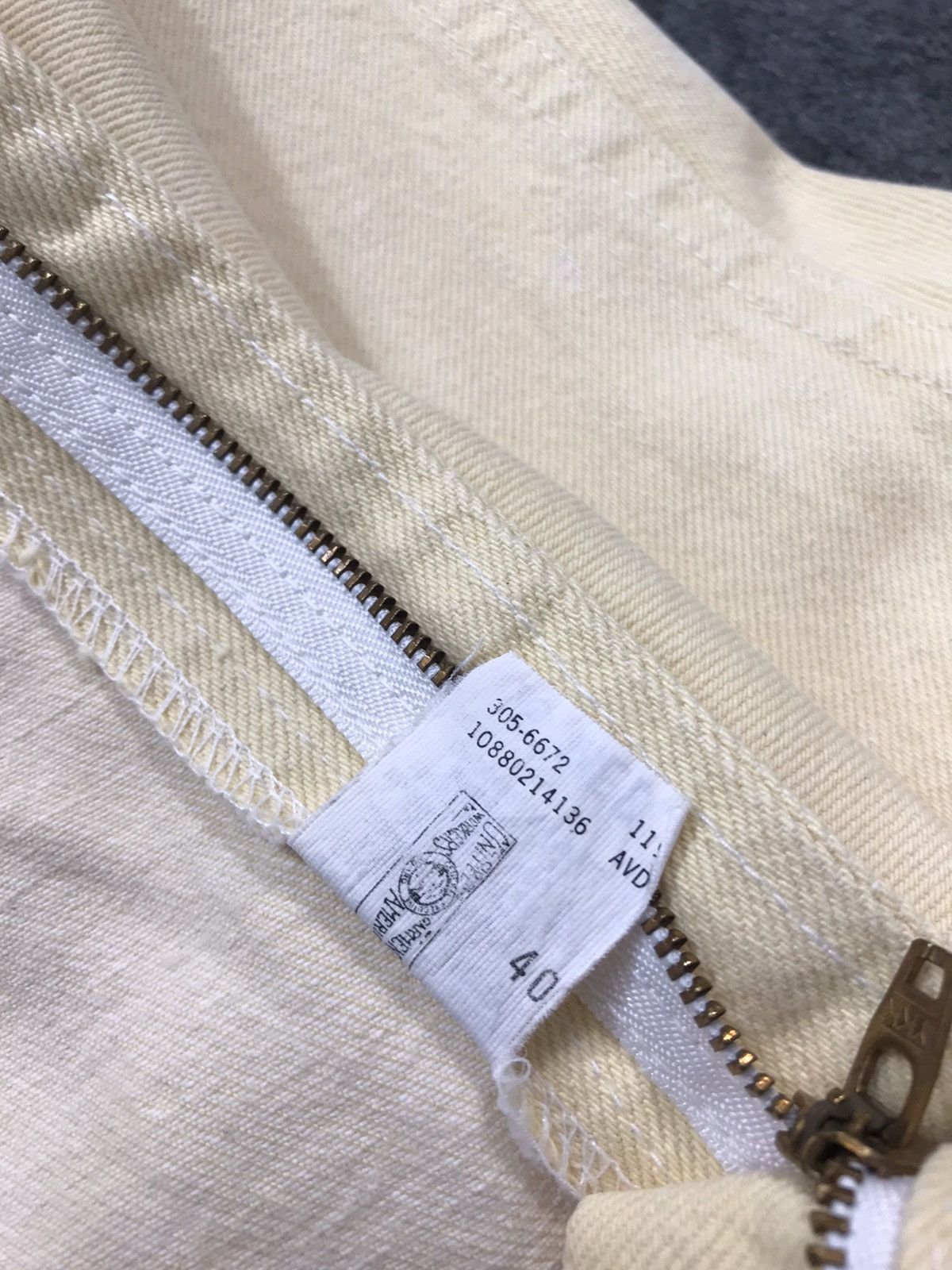 Lee × Vintage Vintage Lee Riders Jeans Colour Yellow Style Size US 31 - 15 Thumbnail