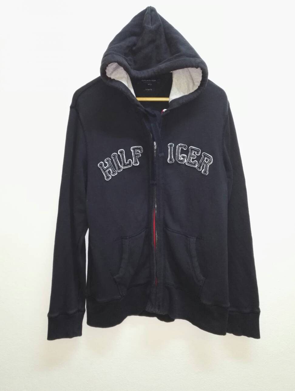Tommy Hilfiger TOMMY HILFIGER Hoodie embroidered Big Logo (ss126) Size US XL / EU 56 / 4 - 1 Thumbnail