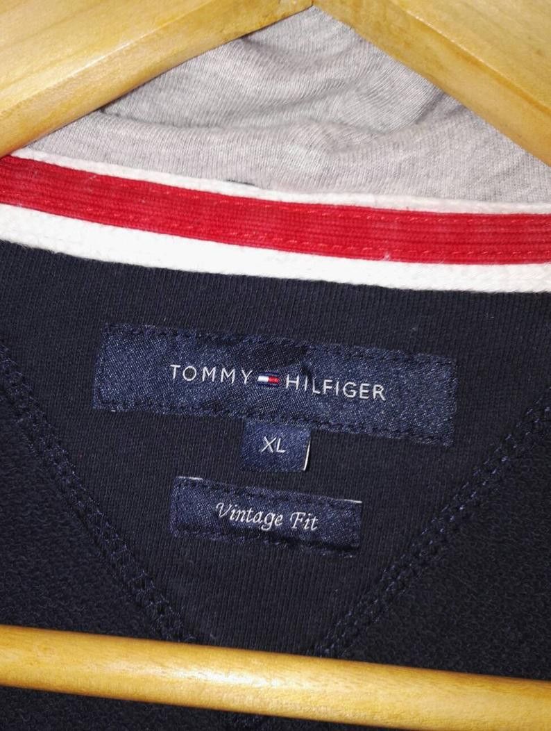 Tommy Hilfiger TOMMY HILFIGER Hoodie embroidered Big Logo (ss126) Size US XL / EU 56 / 4 - 3 Thumbnail