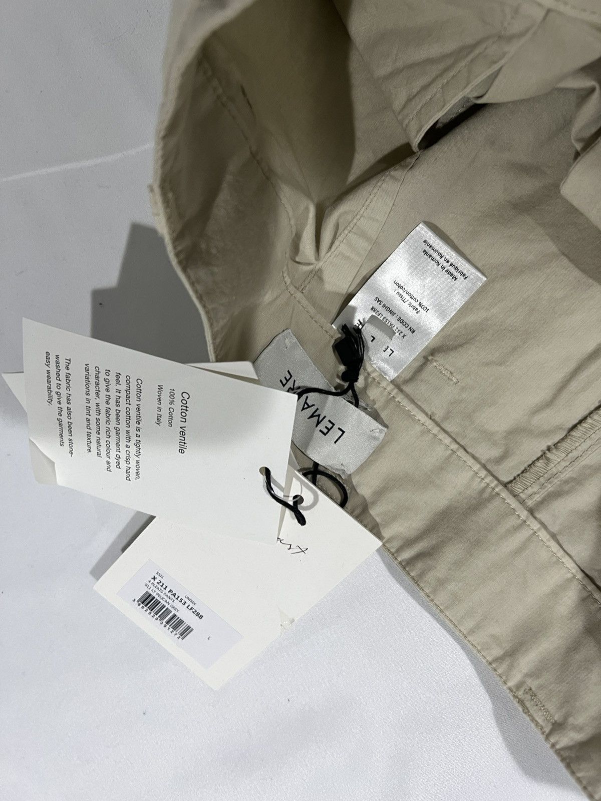 Lemaire Lemaire lightweight belted pants. 52/36. $650 Size US 34 / EU 50 - 3 Thumbnail