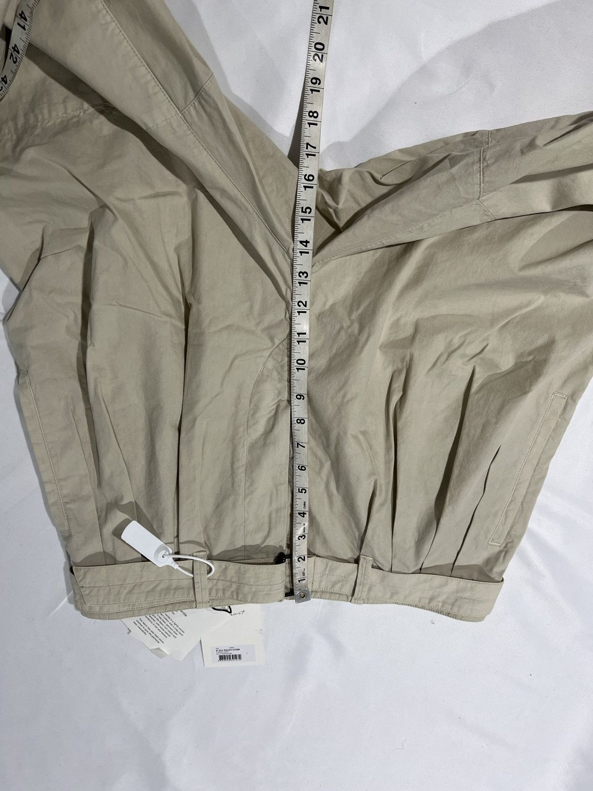 Lemaire Lemaire lightweight belted pants. 52/36. $650 Size US 34 / EU 50 - 5 Thumbnail