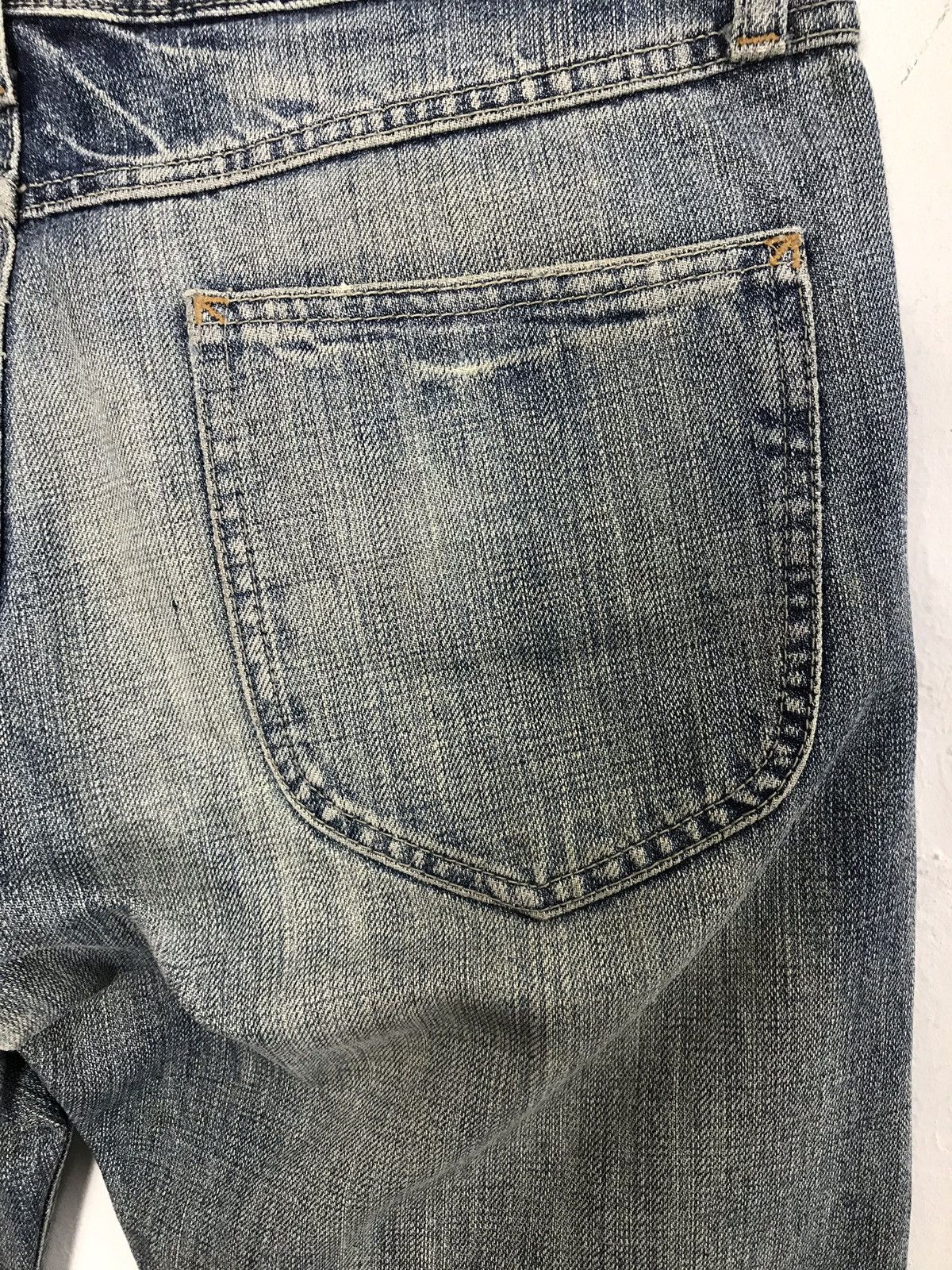 Japanese Brand × R.Newbold R.Newbold Distressed Denim Art Painting Style Size US 32 / EU 48 - 8 Thumbnail