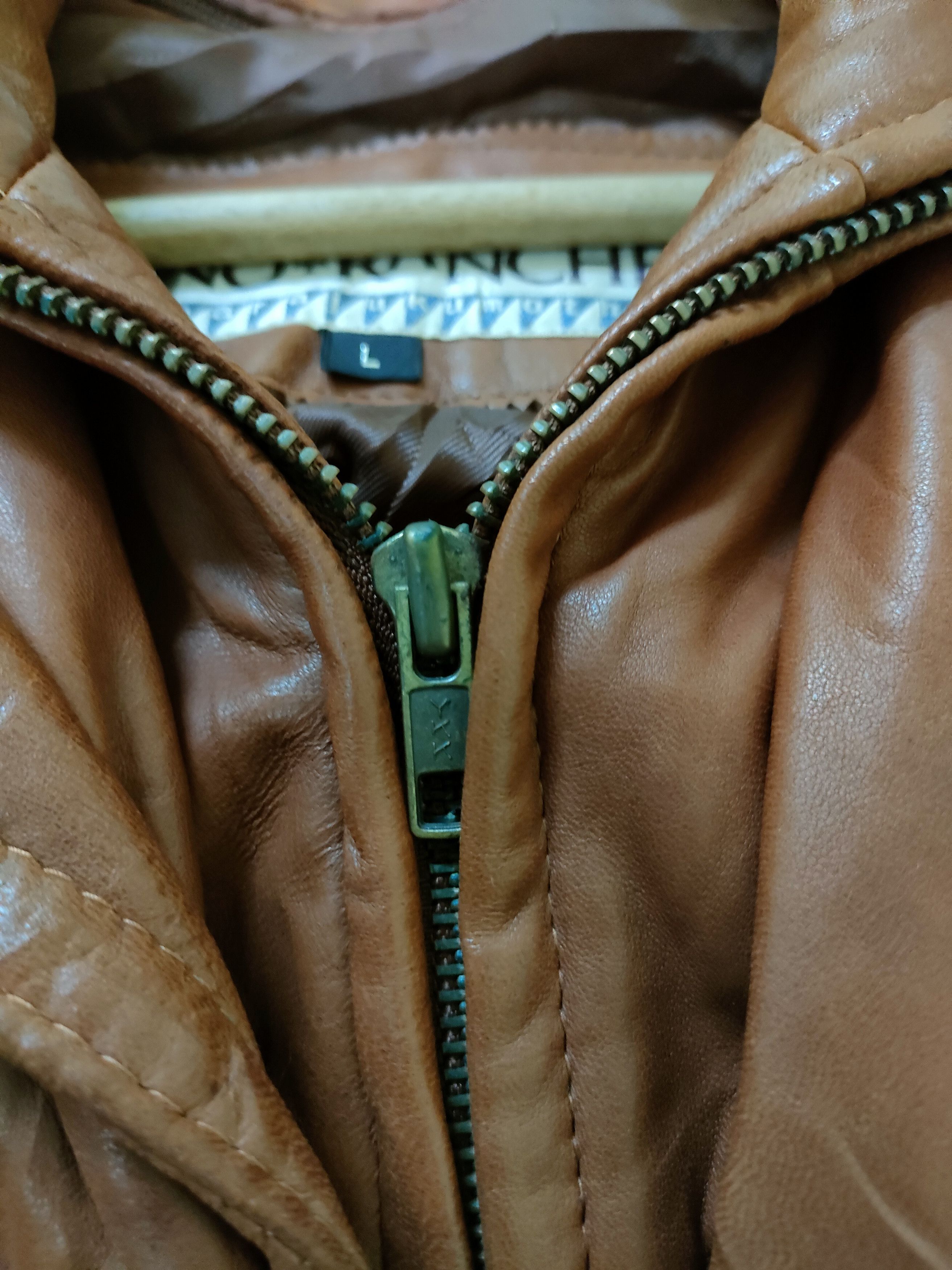Japanese Brand × Vintage Vintage Vino Ranche Harajuku Mother Leather Jacket Size US L / EU 52-54 / 3 - 2 Thumbnail