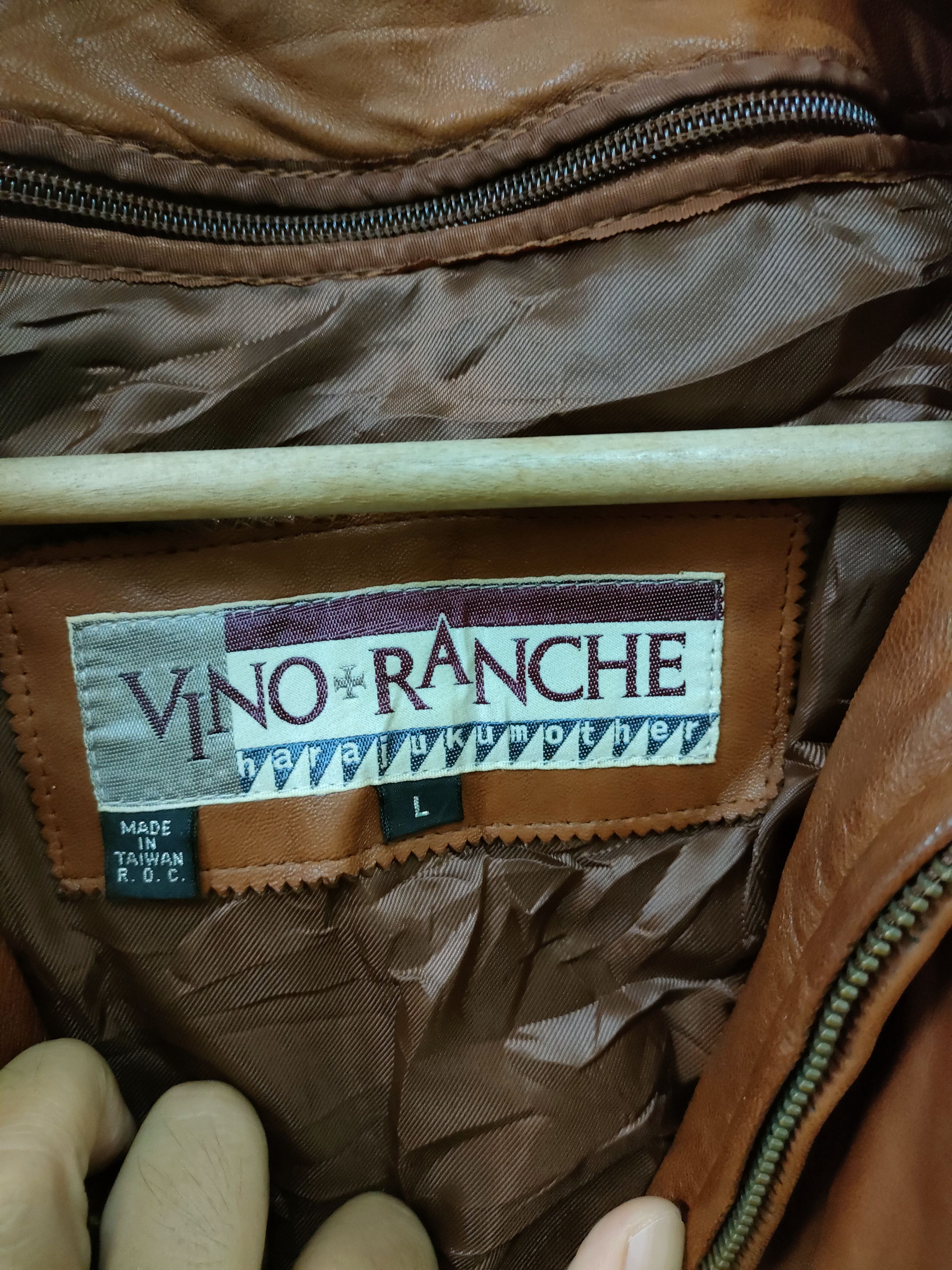 Japanese Brand × Vintage Vintage Vino Ranche Harajuku Mother Leather Jacket Size US L / EU 52-54 / 3 - 8 Thumbnail
