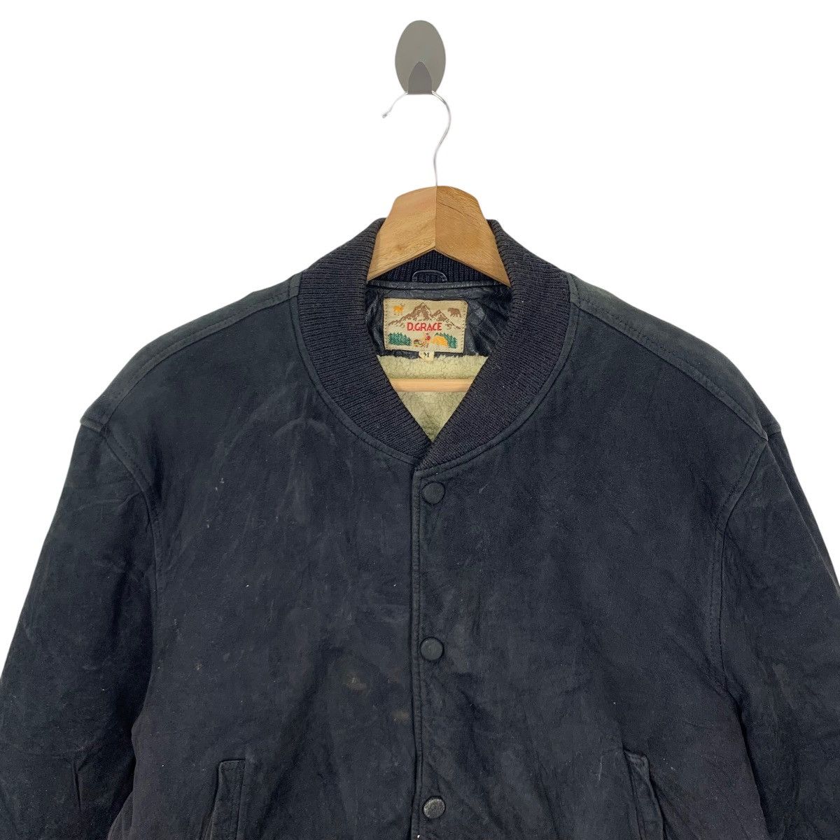 Designer × Vintage Vintage D Grace Outdoor Hunting Varsity Bomber Jacket Size US M / EU 48-50 / 2 - 2 Thumbnail