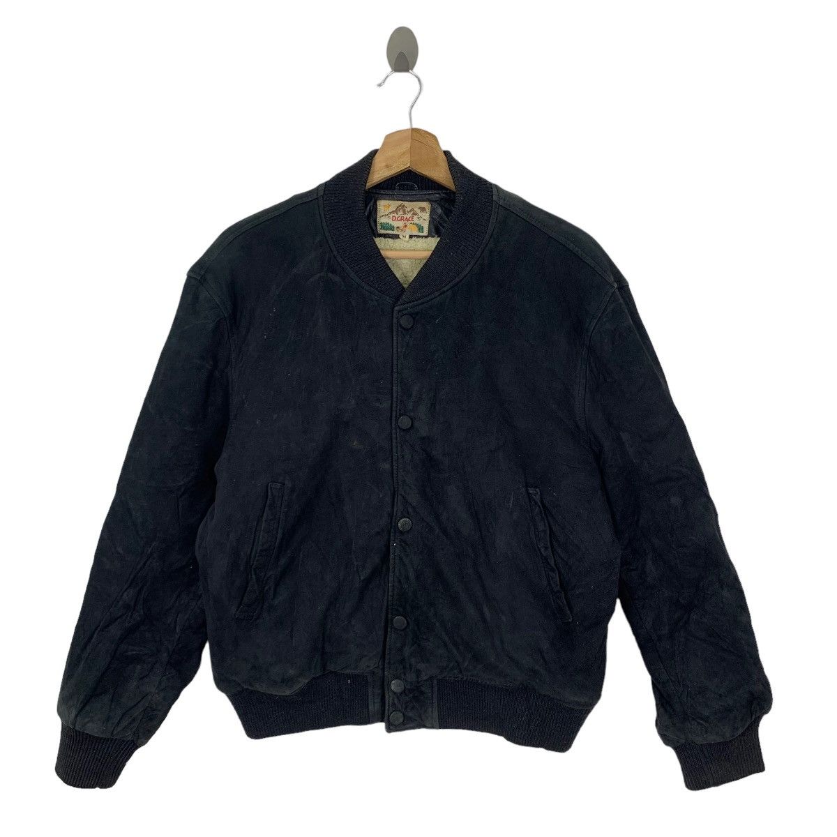 Designer × Vintage Vintage D Grace Outdoor Hunting Varsity Bomber Jacket Size US M / EU 48-50 / 2 - 1 Thumbnail