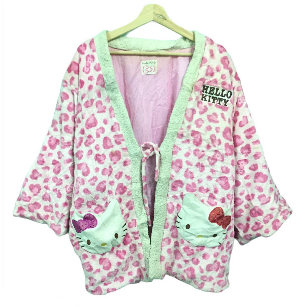 Cartoon Network Vintage Kimono Hello Kitty Pullover 90’s Size US L / EU 52-54 / 3 - 1 Thumbnail