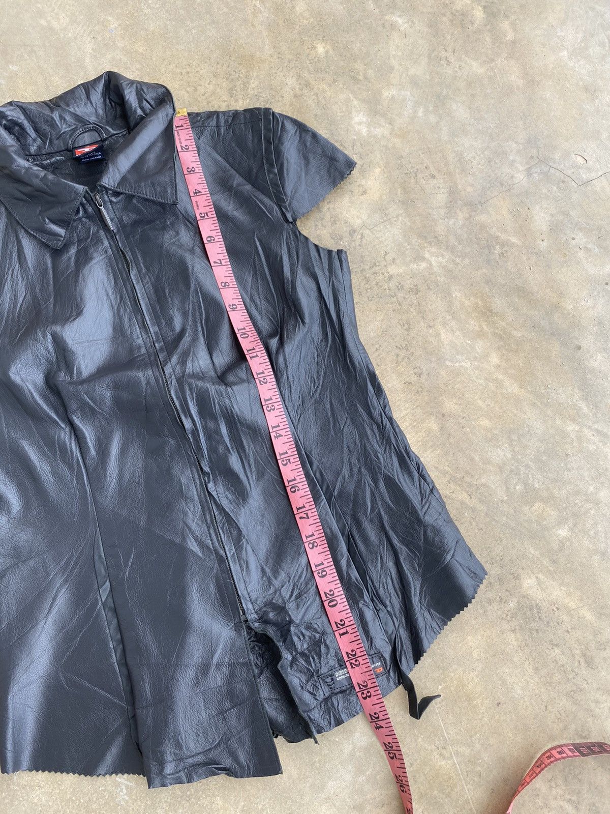 Designer × Diesel DIESEL LEATHER JACKET NICE FASHION Size US M / EU 48-50 / 2 - 9 Thumbnail