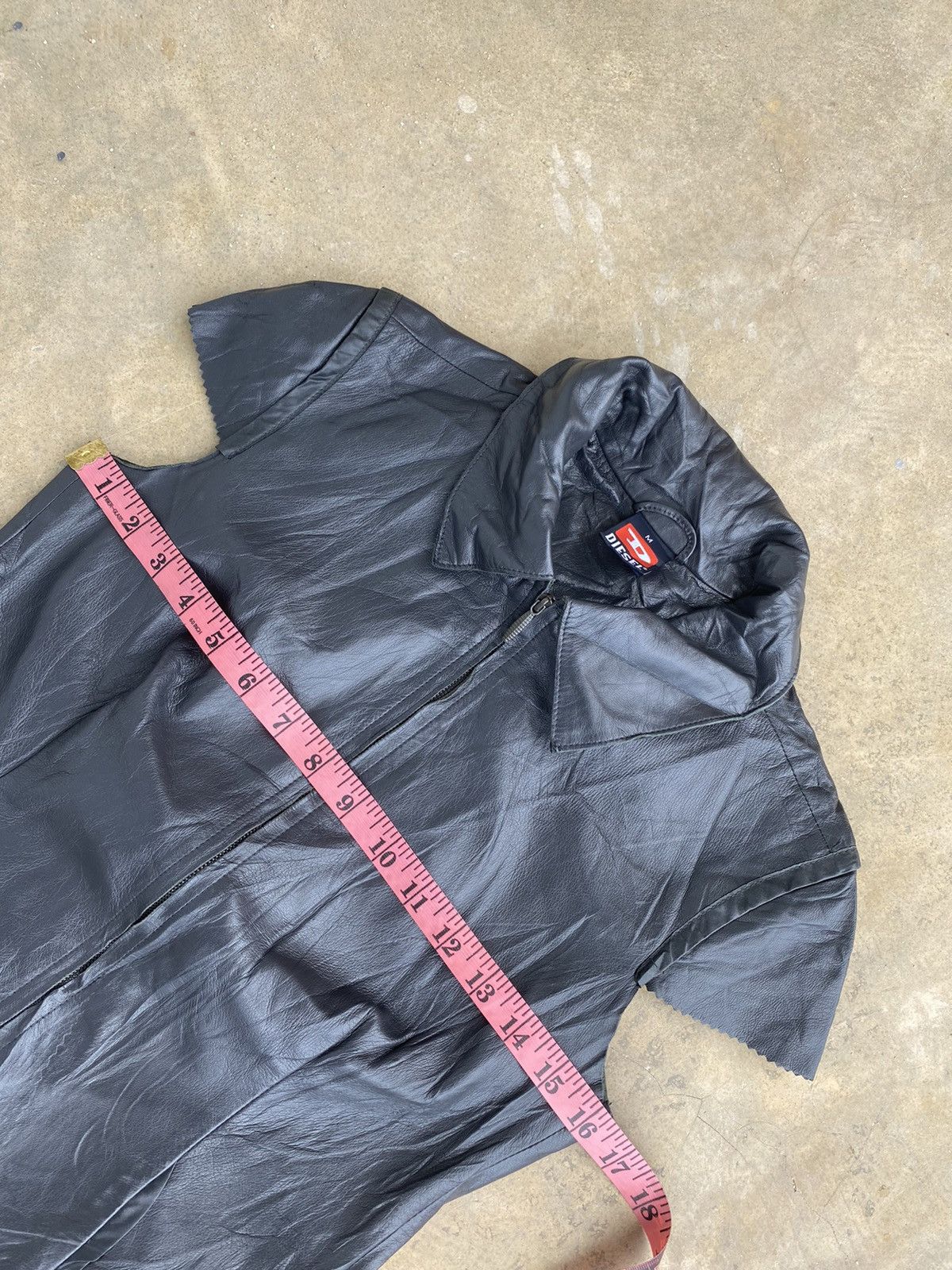 Designer × Diesel DIESEL LEATHER JACKET NICE FASHION Size US M / EU 48-50 / 2 - 8 Thumbnail