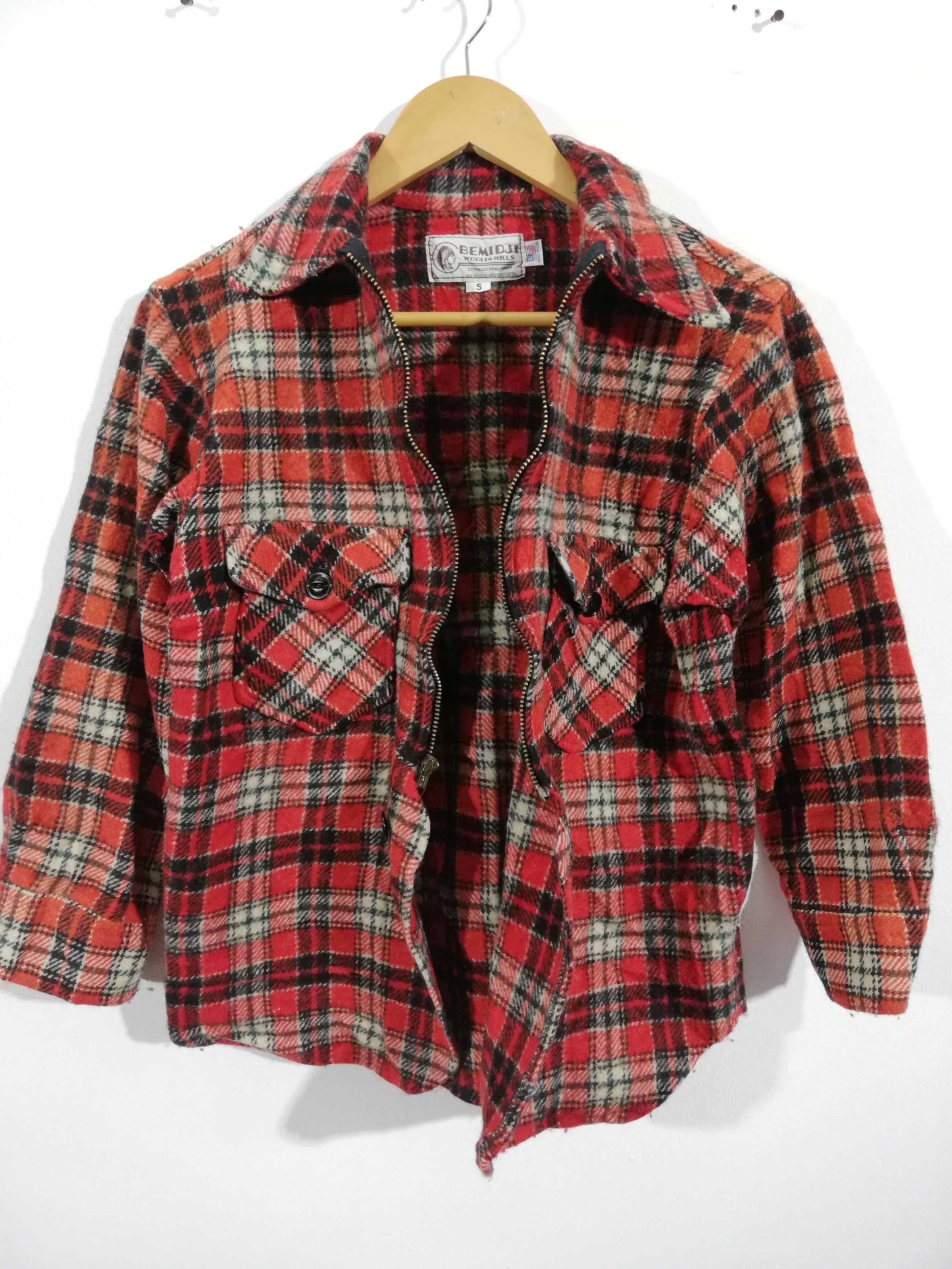 Vintage Vintage Bemidji Woolen Mills Plaid Jacket Size US S / EU 44-46 / 1 - 3 Thumbnail
