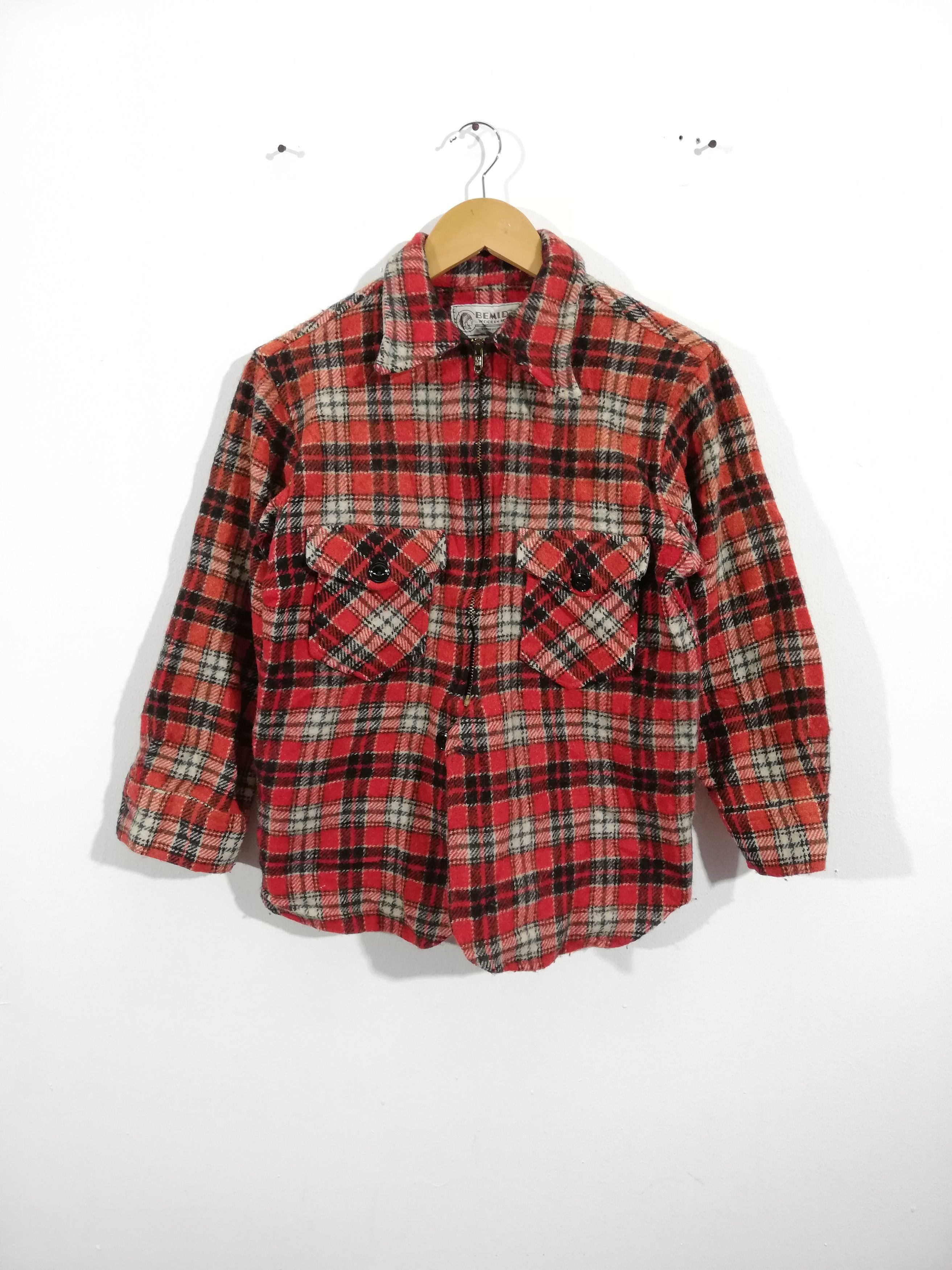 Vintage Vintage Bemidji Woolen Mills Plaid Jacket Size US S / EU 44-46 / 1 - 1 Thumbnail