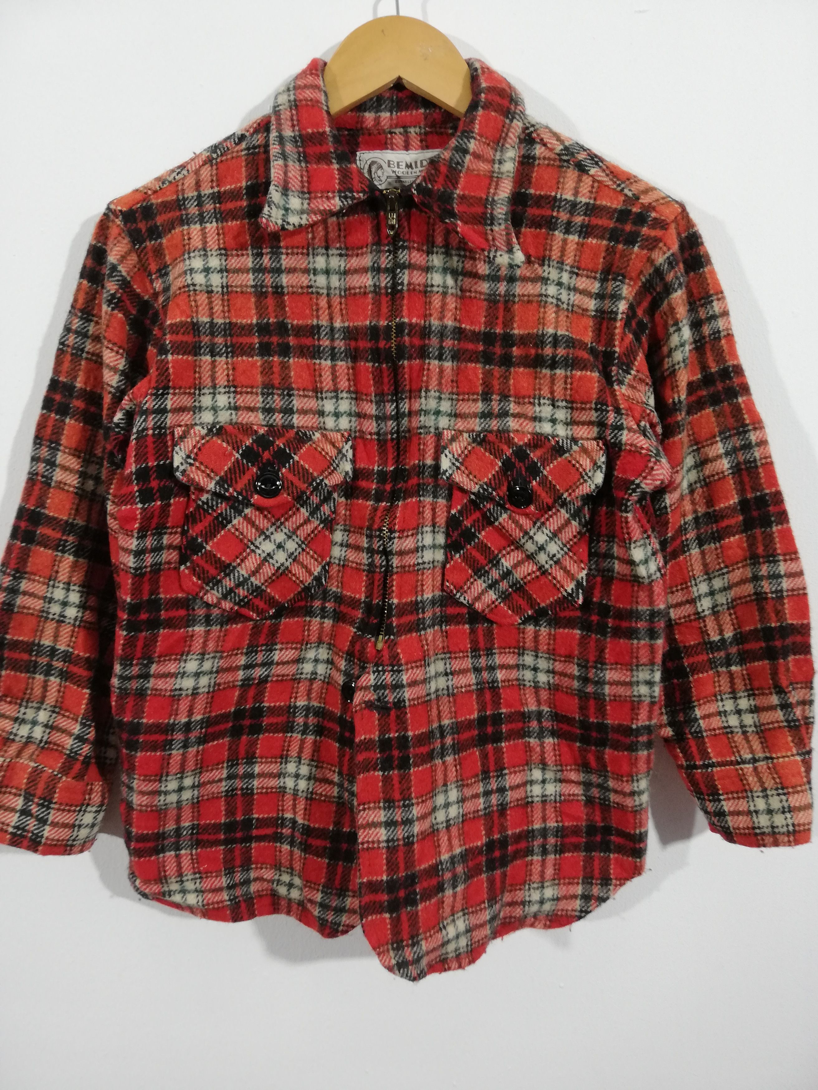Vintage Vintage Bemidji Woolen Mills Plaid Jacket Size US S / EU 44-46 / 1 - 4 Thumbnail