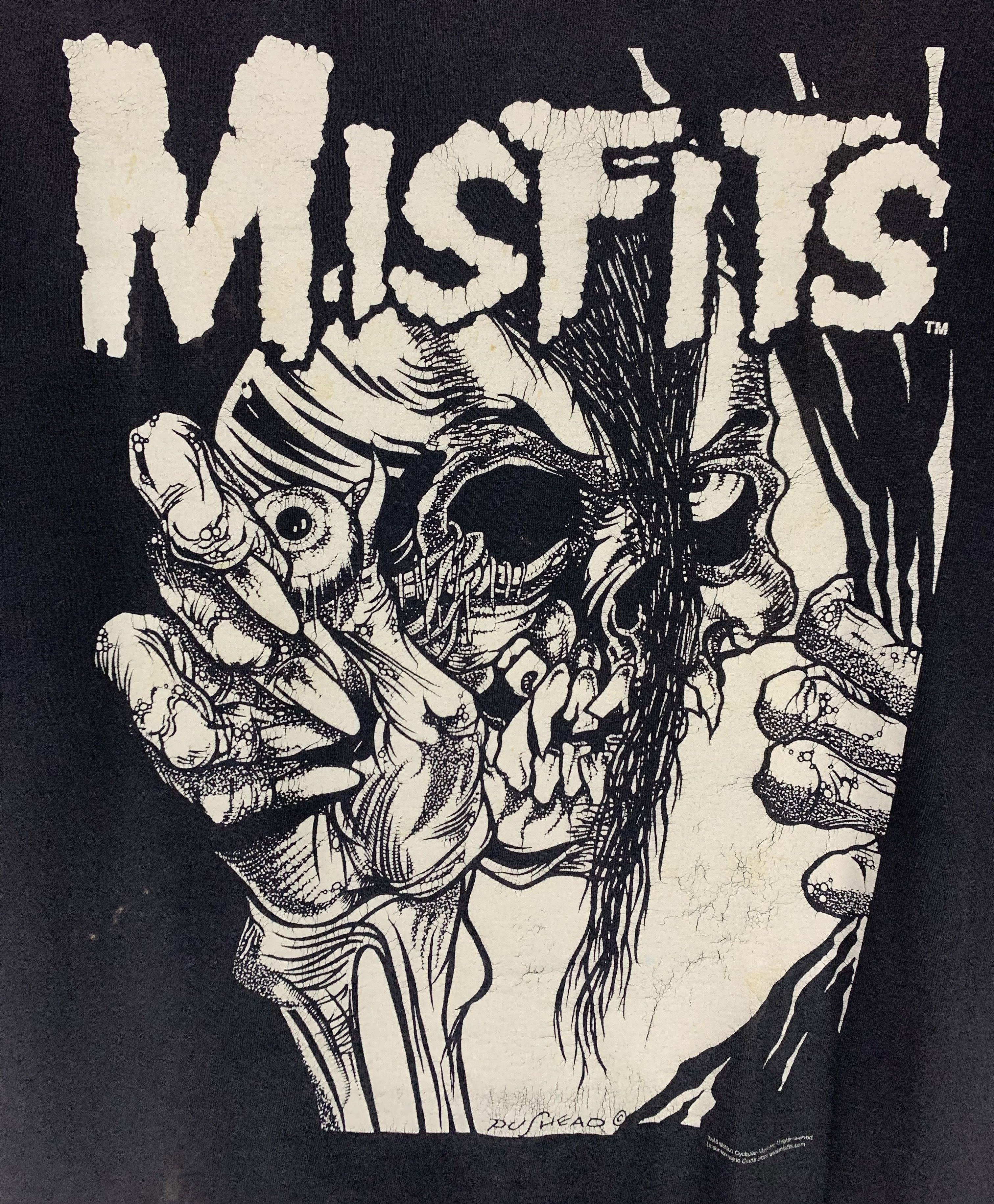 Band Tees × Vintage Misfits Pushead mommy can i go out & kill tonight vtg tee Size US M / EU 48-50 / 2 - 3 Thumbnail