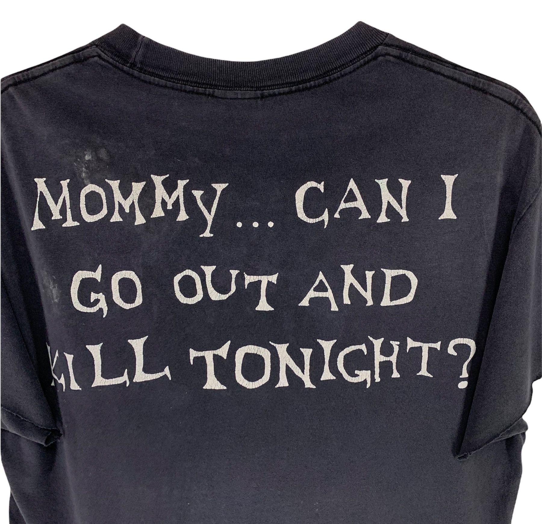 Band Tees × Vintage Misfits Pushead mommy can i go out & kill tonight vtg tee Size US M / EU 48-50 / 2 - 6 Thumbnail