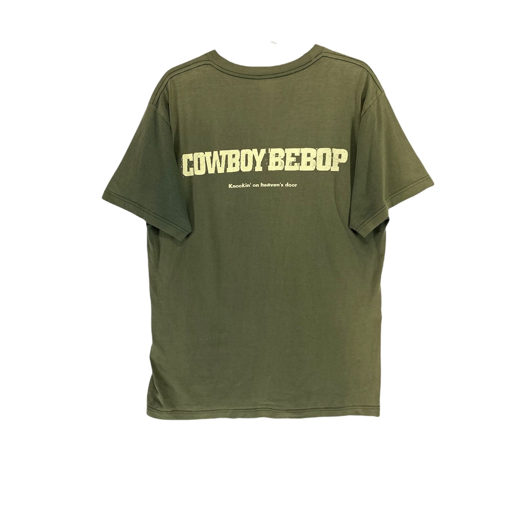 Anime × Japanese Brand × Vintage Cowboy bebop knockin' on heaven's door vtg sunfaded tee Size US M / EU 48-50 / 2 - 1 Thumbnail