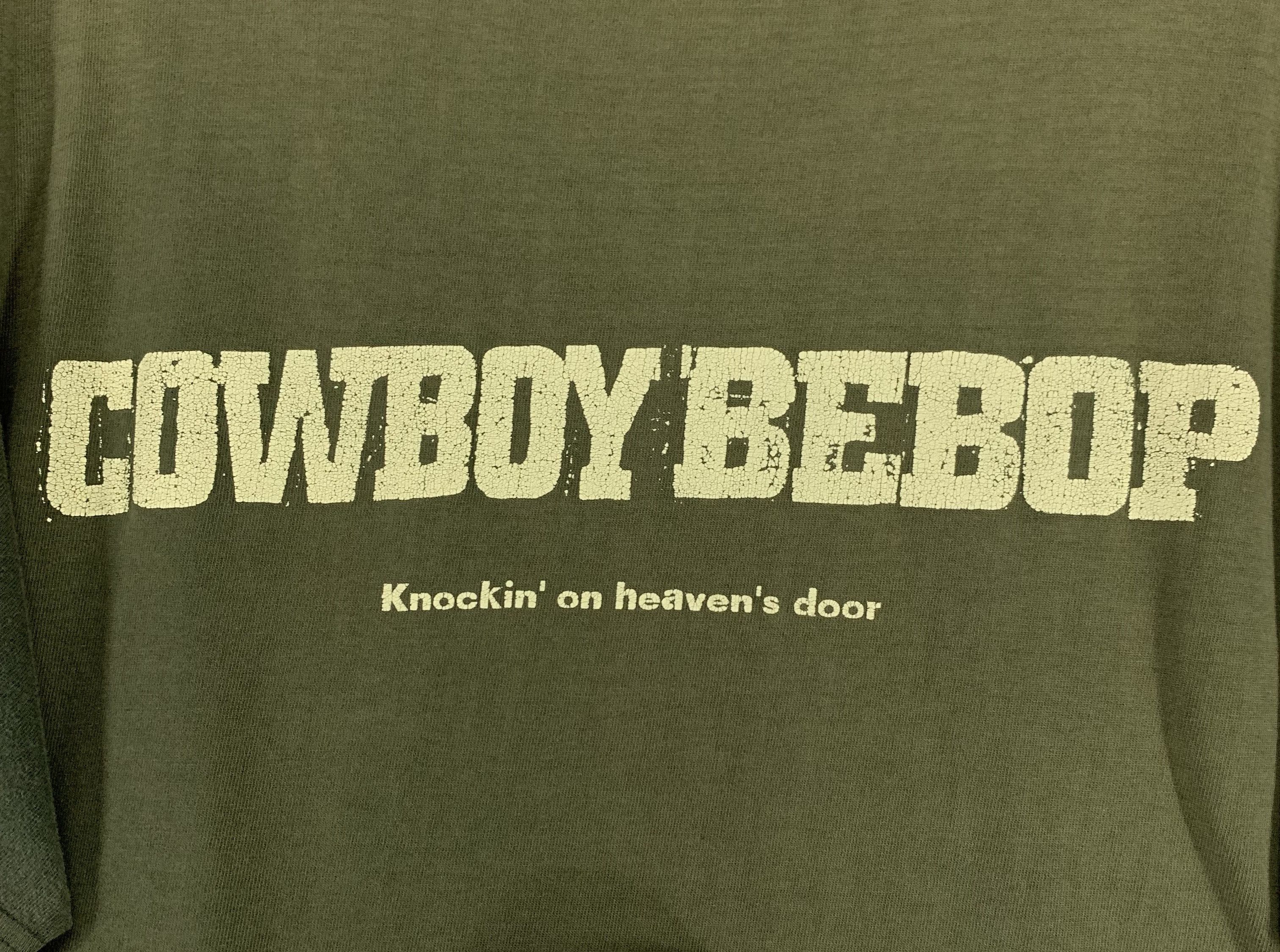 Anime × Japanese Brand × Vintage Cowboy bebop knockin' on heaven's door vtg sunfaded tee Size US M / EU 48-50 / 2 - 5 Thumbnail
