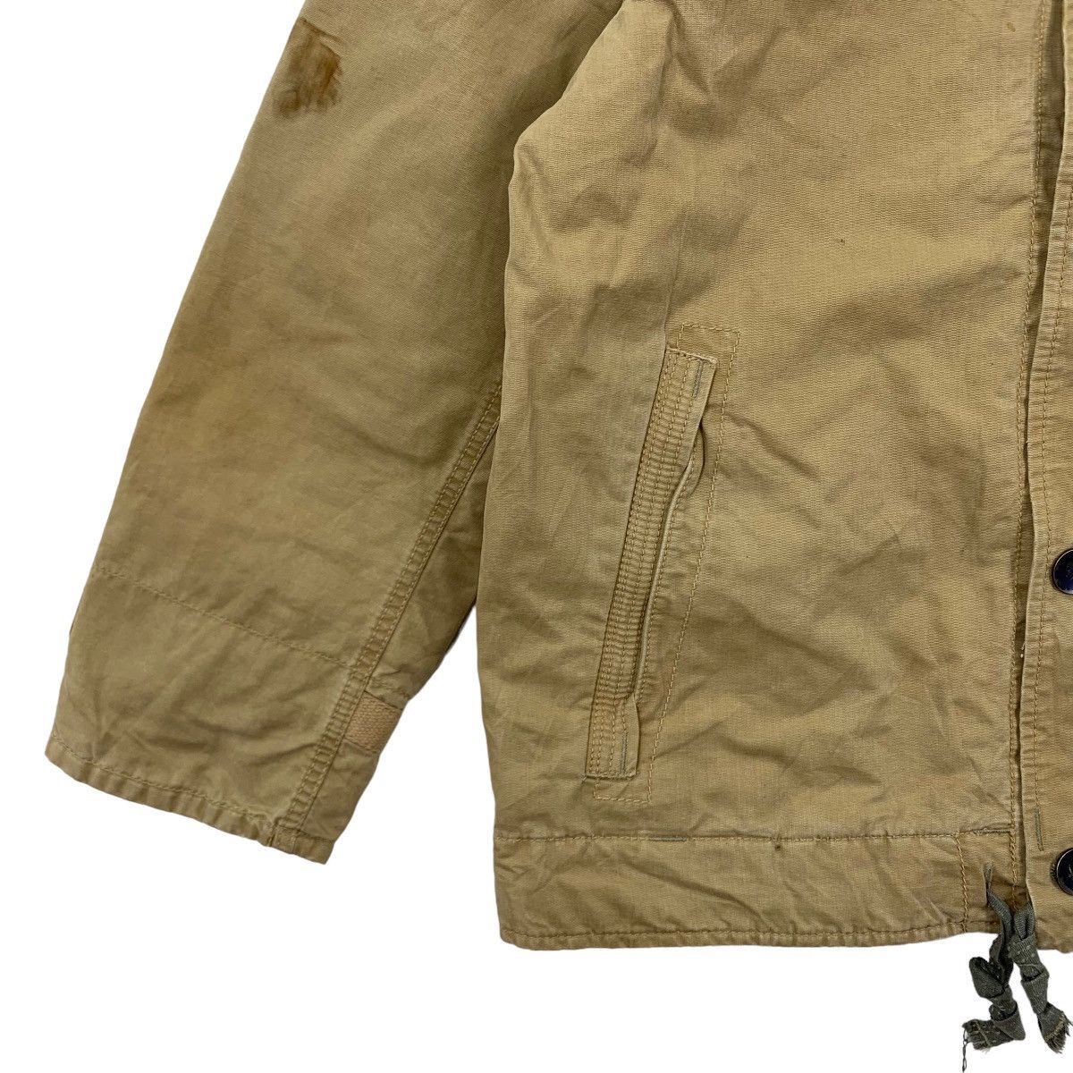Gap × Vintage Vintage GAP brand Truckers Khaki Button Jacket Size US L / EU 52-54 / 3 - 3 Thumbnail