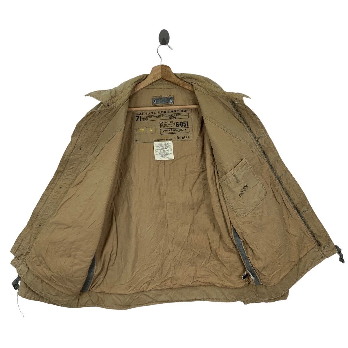 Gap × Vintage Vintage GAP brand Truckers Khaki Button Jacket Size US L / EU 52-54 / 3 - 6 Thumbnail