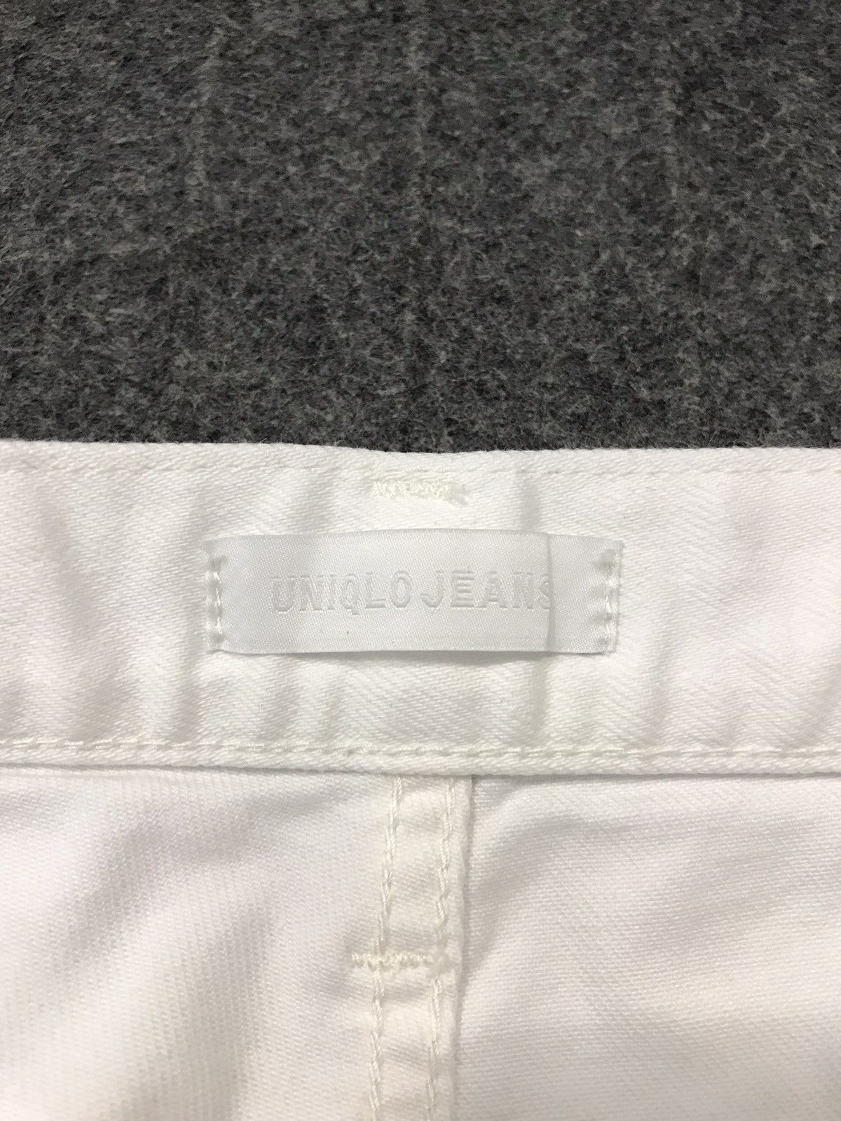Japanese Brand × Uniqlo Uniqlo Jeans Colour White Selvedge Style Size US 34 / EU 50 - 13 Thumbnail