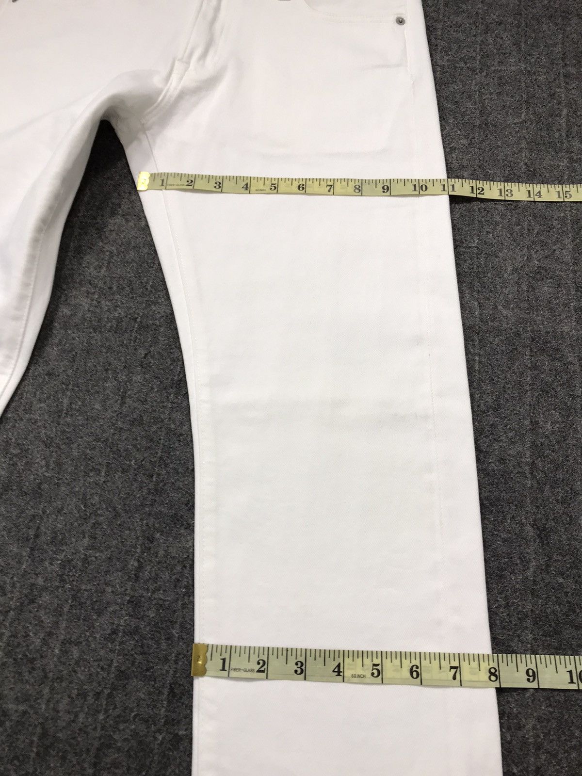 Japanese Brand × Uniqlo Uniqlo Jeans Colour White Selvedge Style Size US 34 / EU 50 - 18 Thumbnail